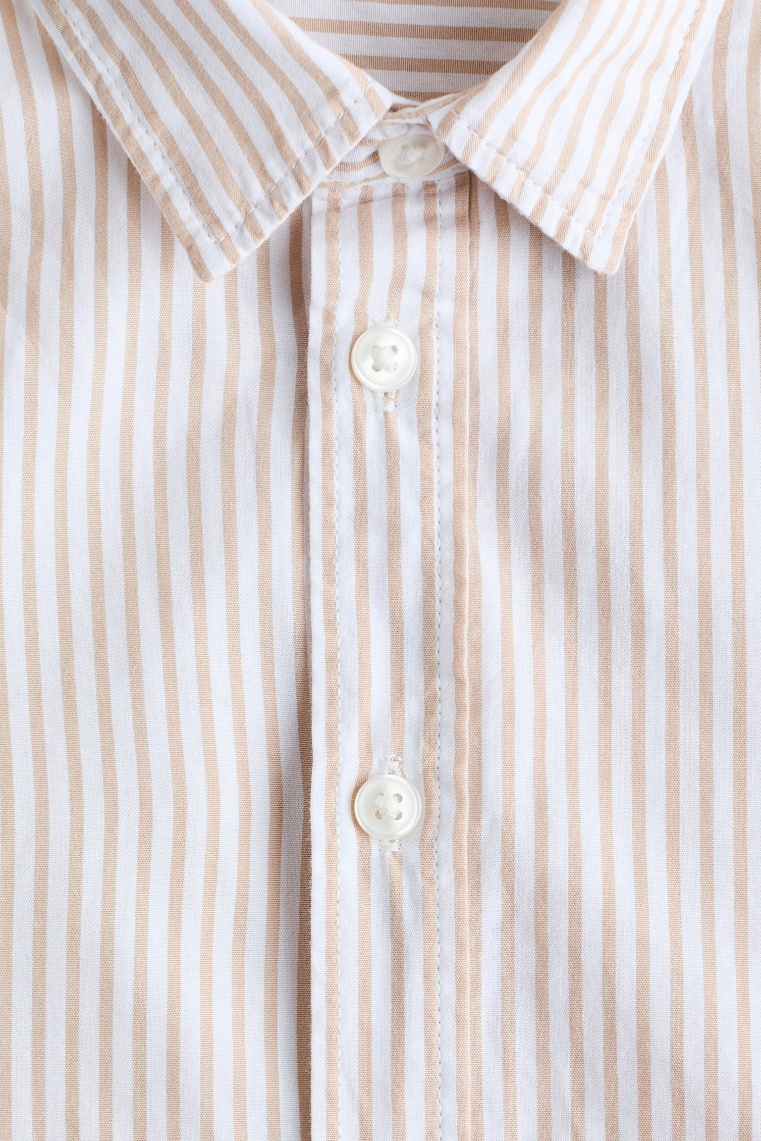 חולצת כותנה - לבן/ בז‘ פסים/כחול/לבן פסים/לבן/כחול/לבן פסים/טורקיז בהיר - 2