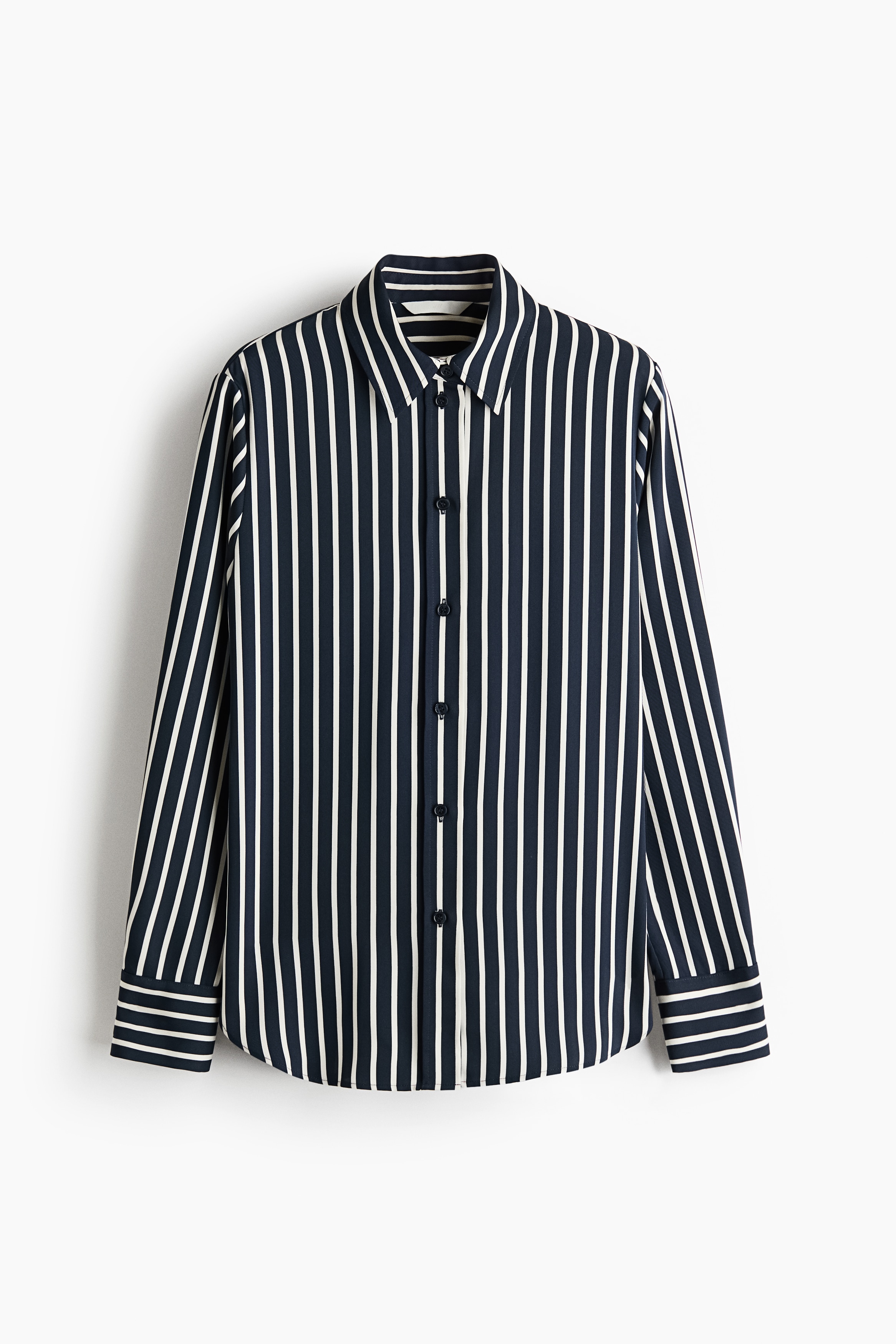 Camisa - Azul marino/Rayado/Negro