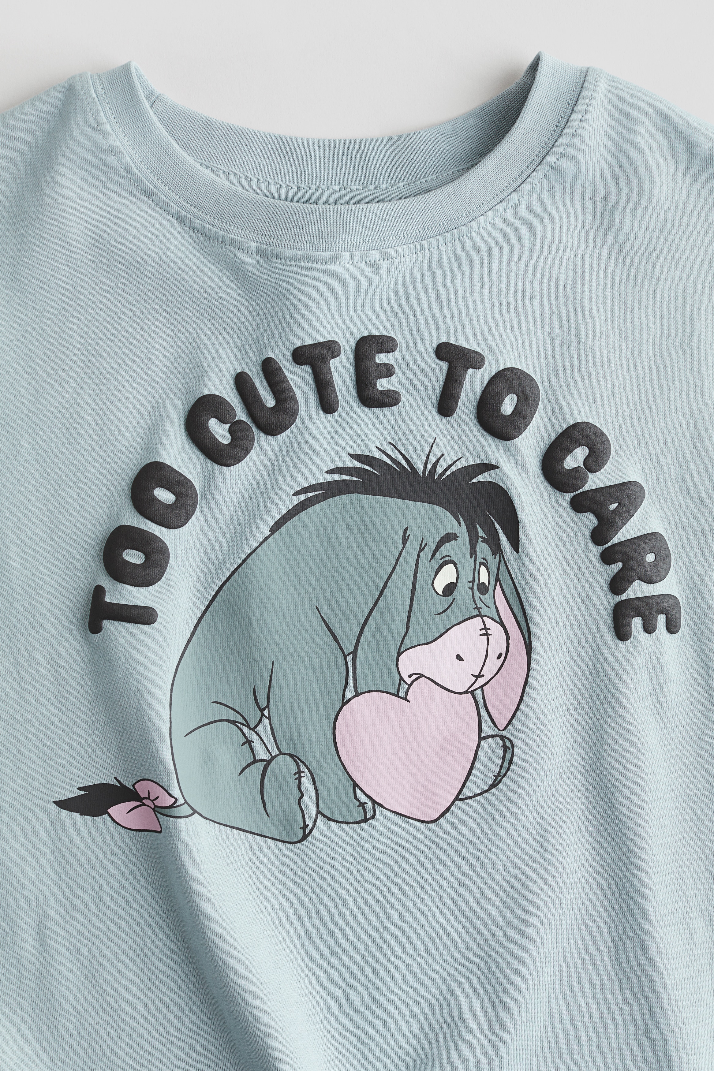 Printed Cotton T-Shirt - Dark turquoise/Winnie the Pooh Printed Cotton T-Shirt - Dark turquoise/Winnie the Pooh