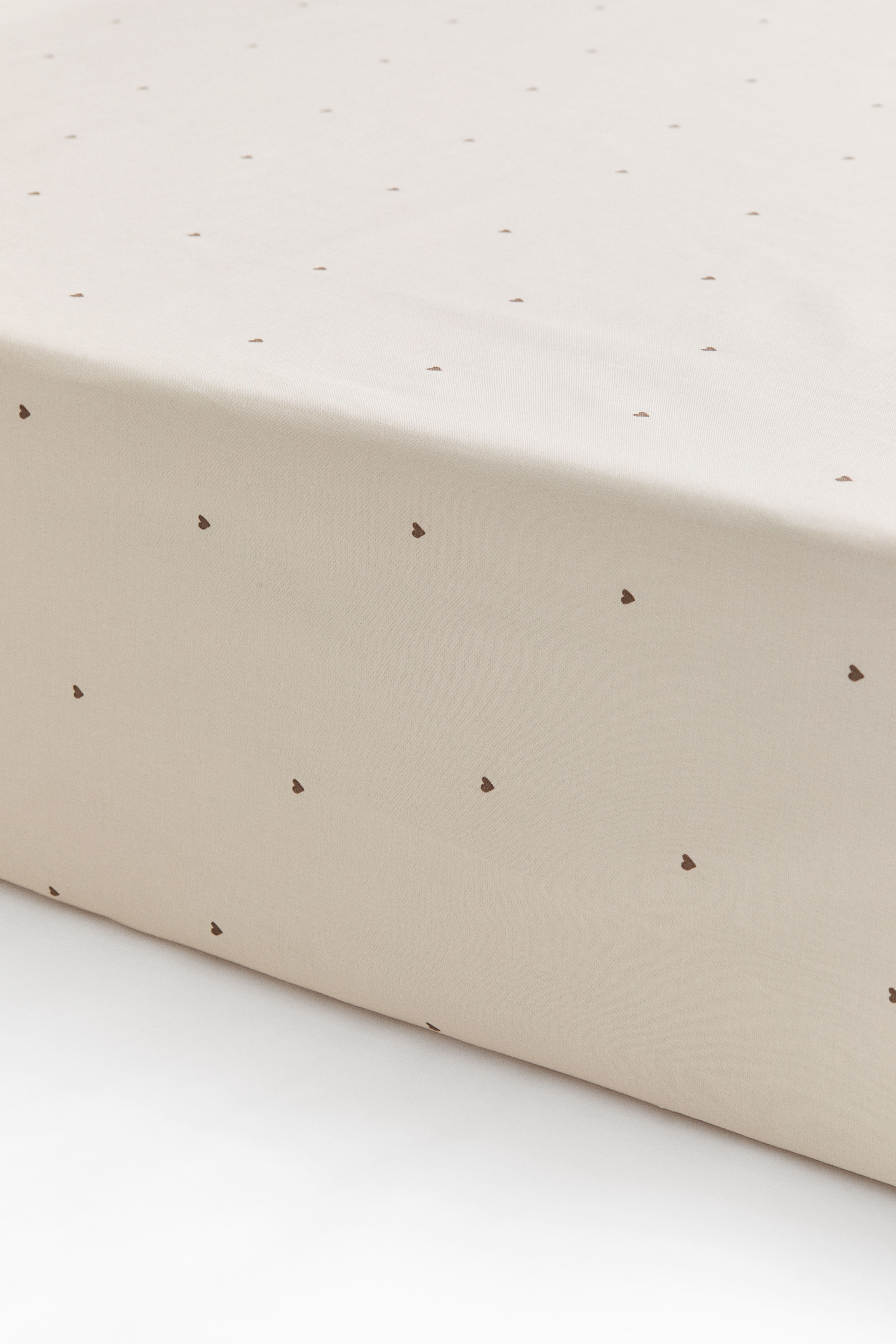 Patterned Cotton Fitted Sheet