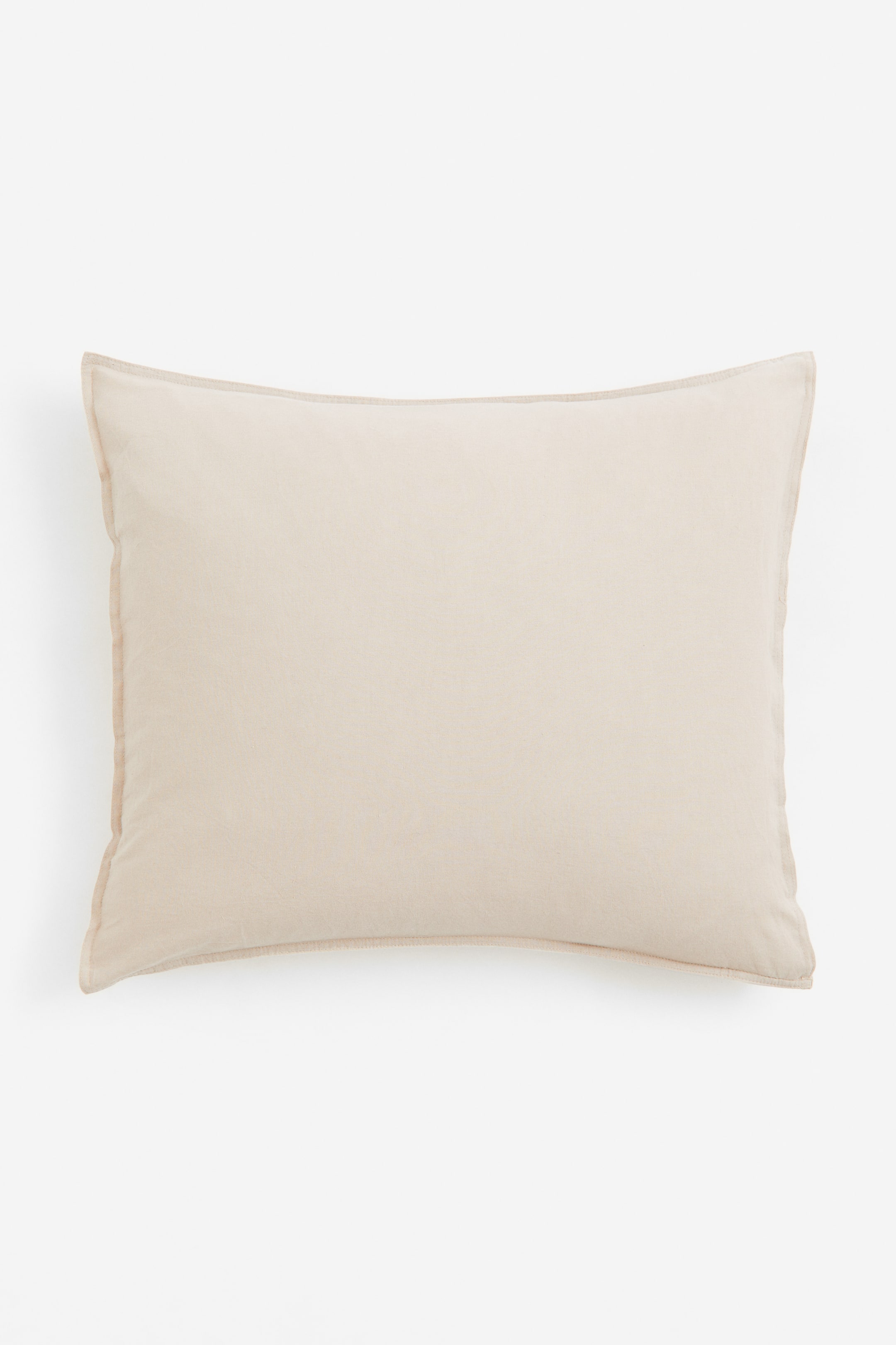 Washed Linen-blend Pillowcase