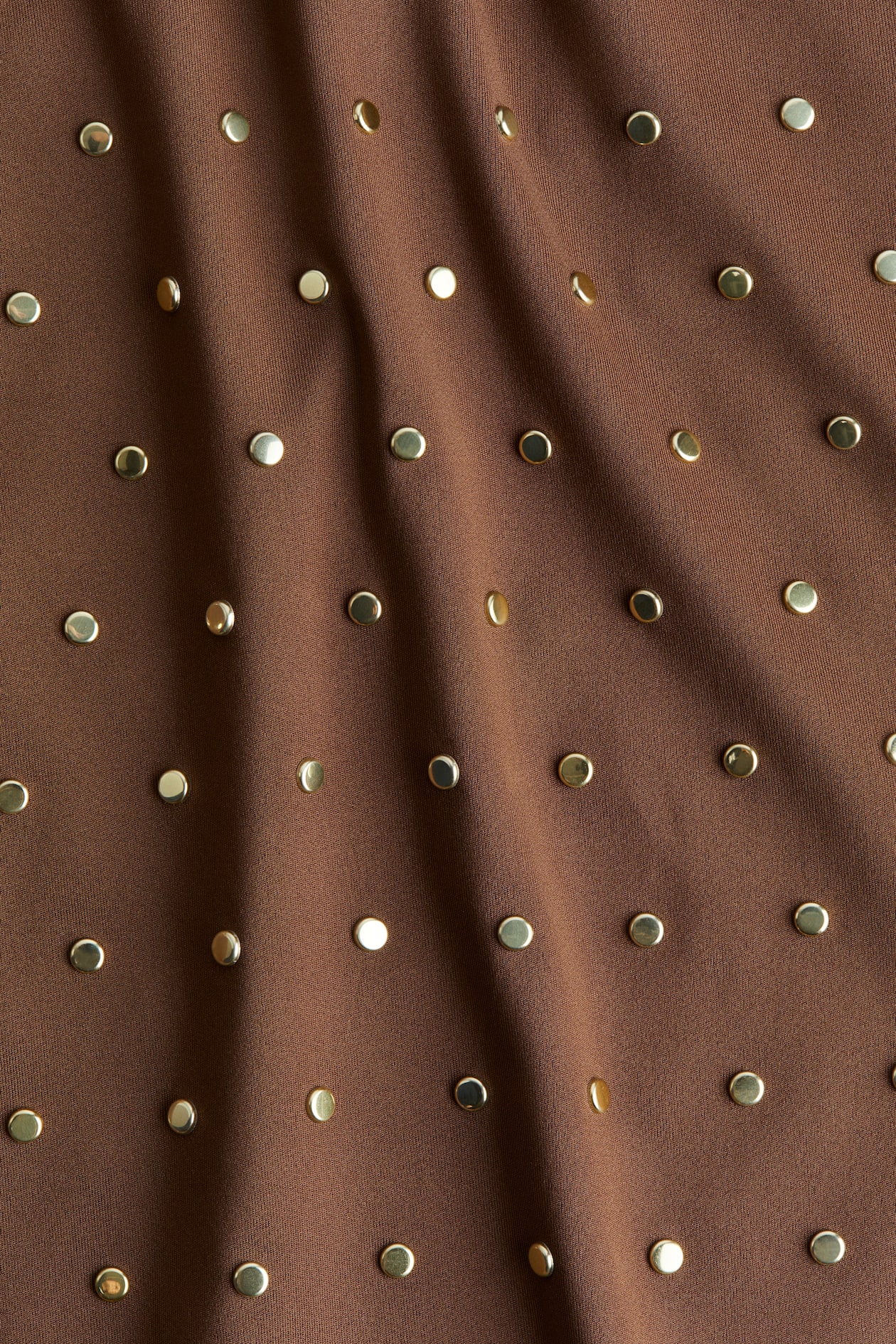 Studded Mock Turtleneck Top - image 2