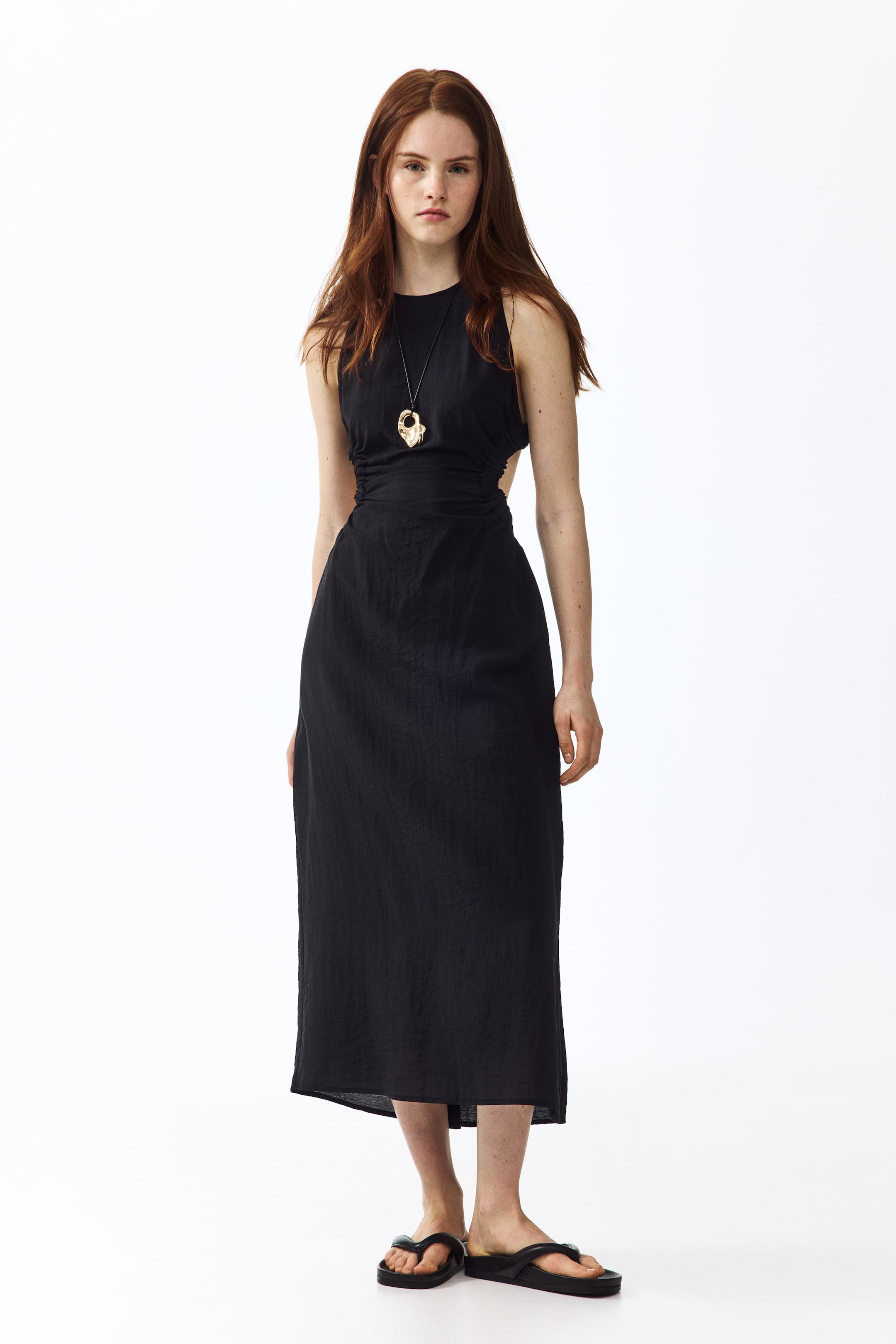 Open-Back Maxi Dress