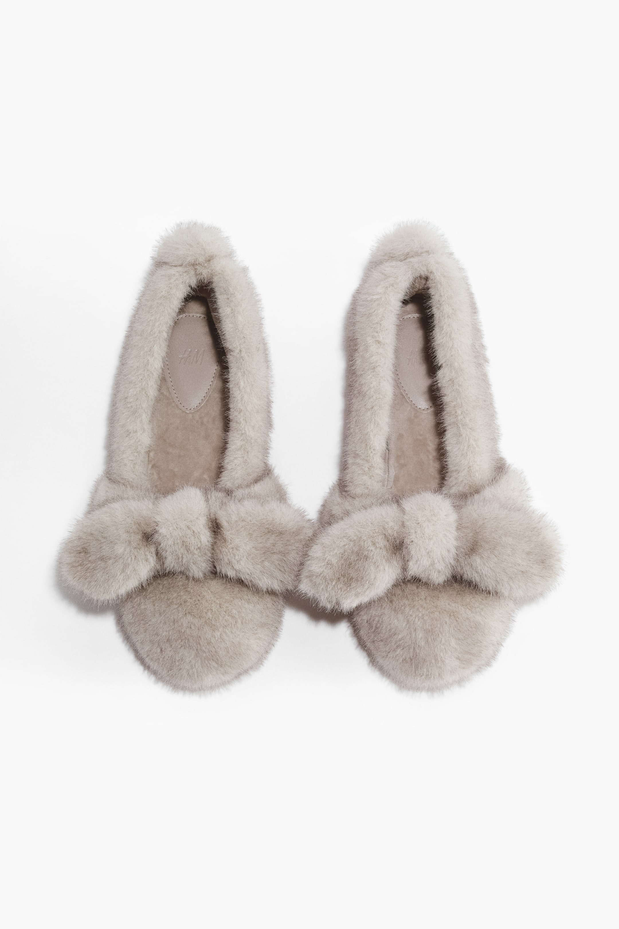 Zobraziť väčší obrázok: Fluffy slippers - Sivá - ŽENY | H&M SK 3