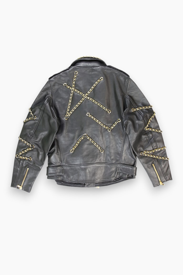 MOSCHINO [TV] H&M Jacket Size L Basic Black PRE-LOVED Men