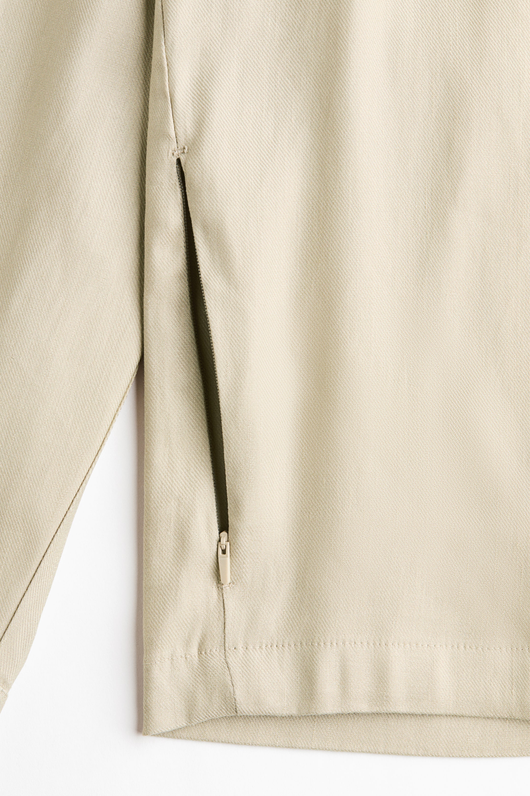 Мужские топы H&M Easy-Care Regular-Fit Linen-Blend Overshirt — фото 3