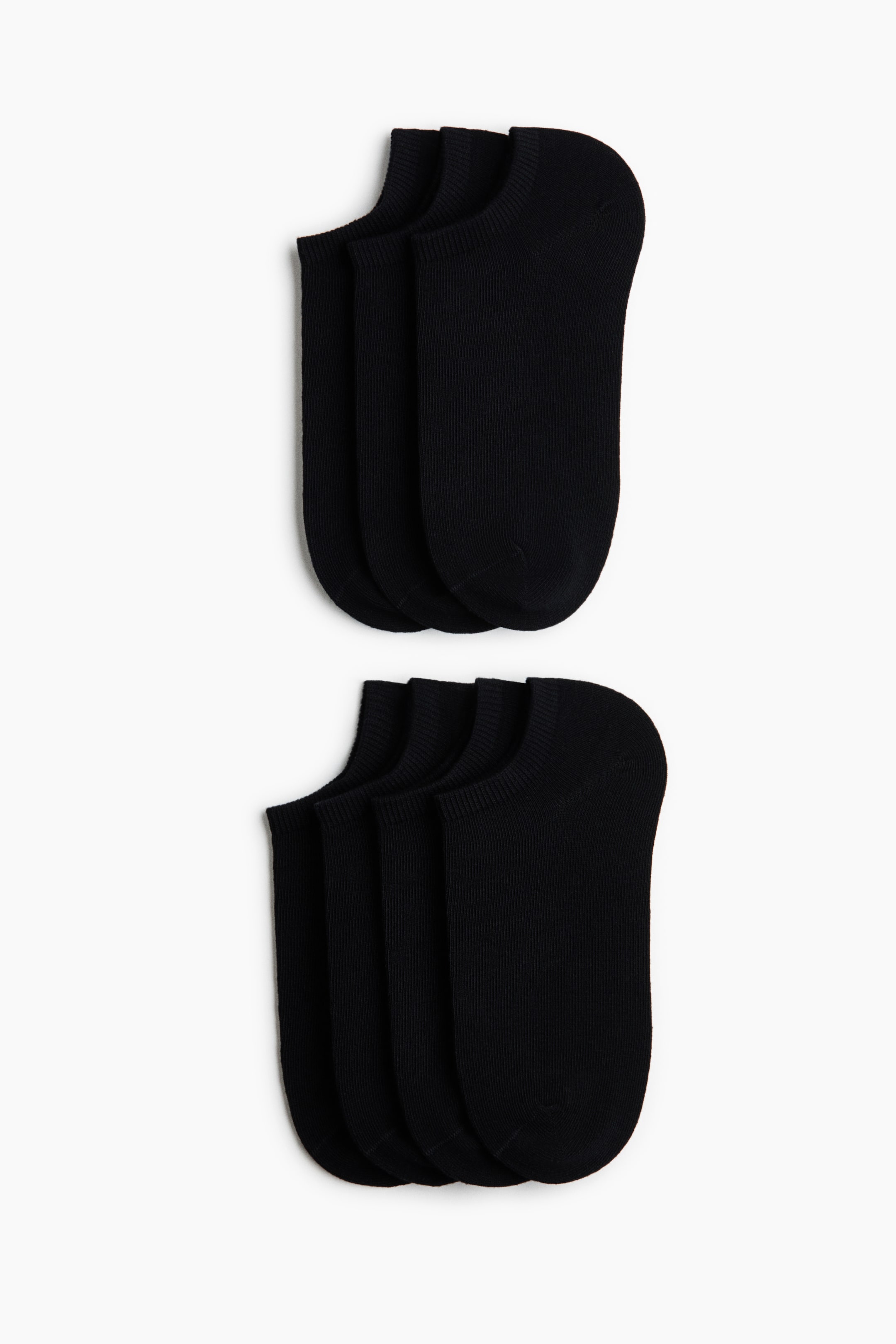 Agrandir l'image: Lot de 7 paires de chaussettes invisibles - Noir - FEMME | H&M BE 1