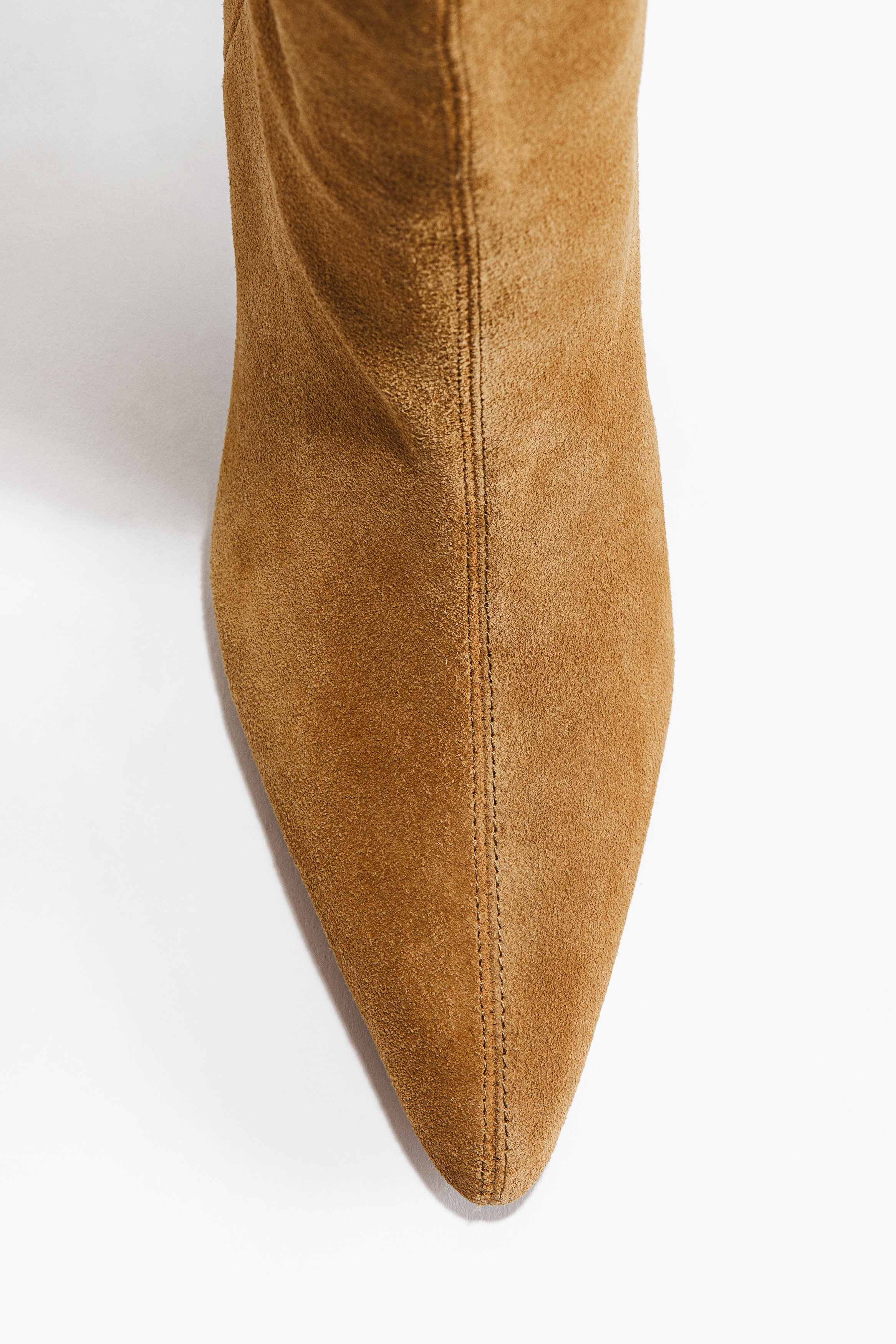 Knee-High Leather Boots
