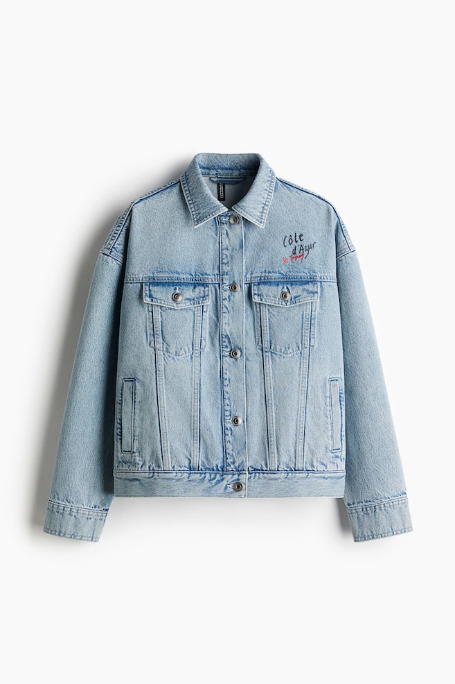 Jeansjacke - Helles Denimblau/St. Tropez - 1