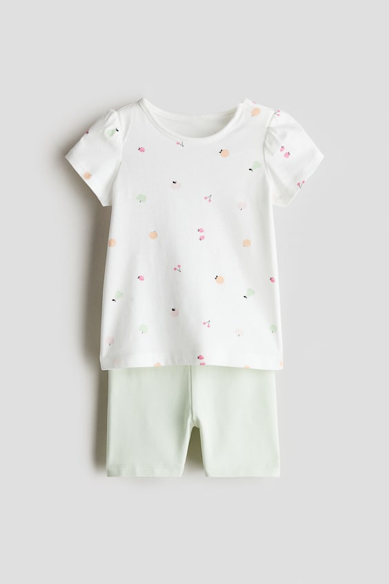 Детские топы H&M 2-piece Cotton Jersey Set