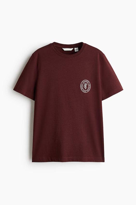 Женские футболки H&M Printed T-Shirt