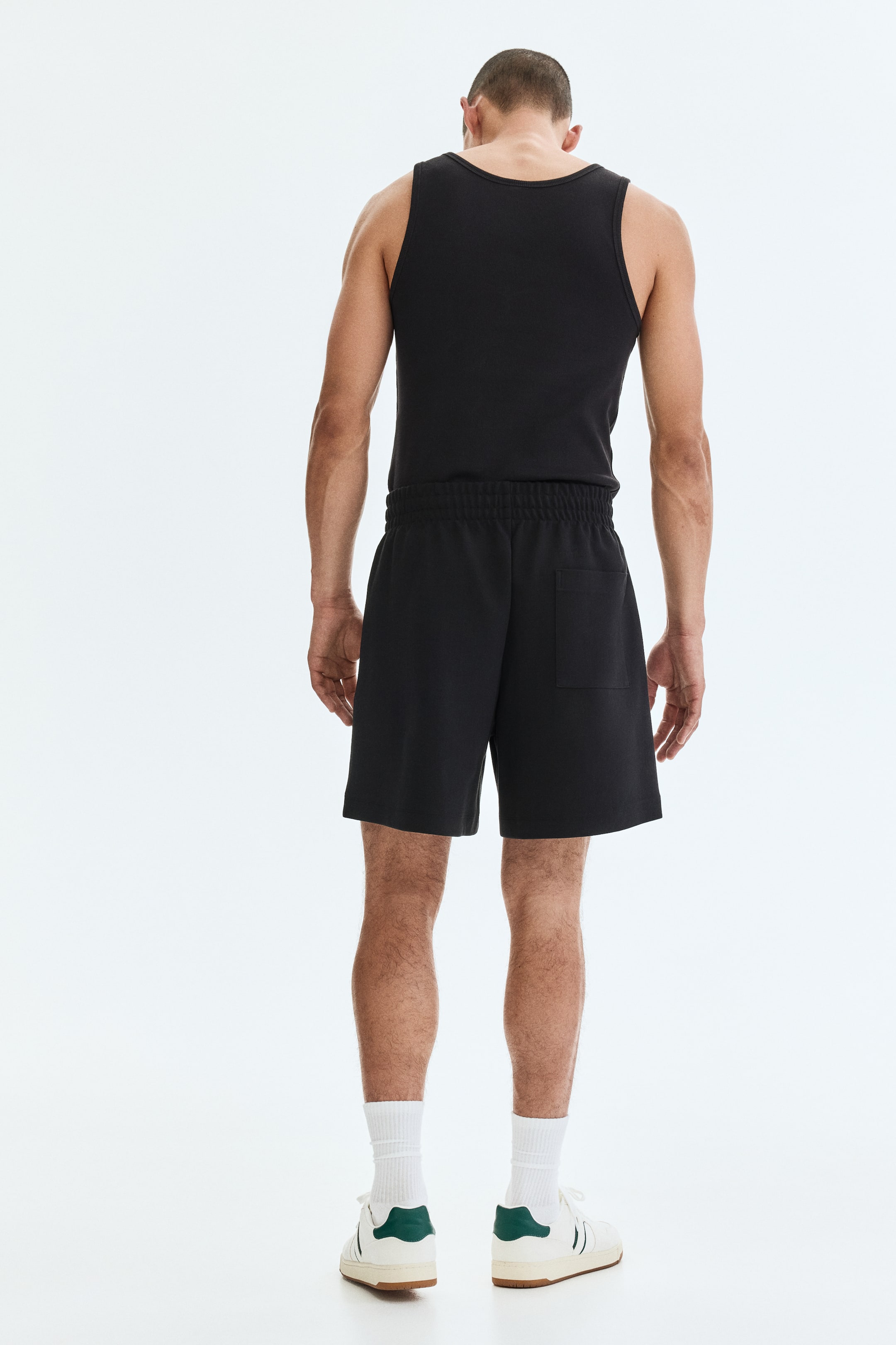 Relaxed-Fit Interlock Shorts