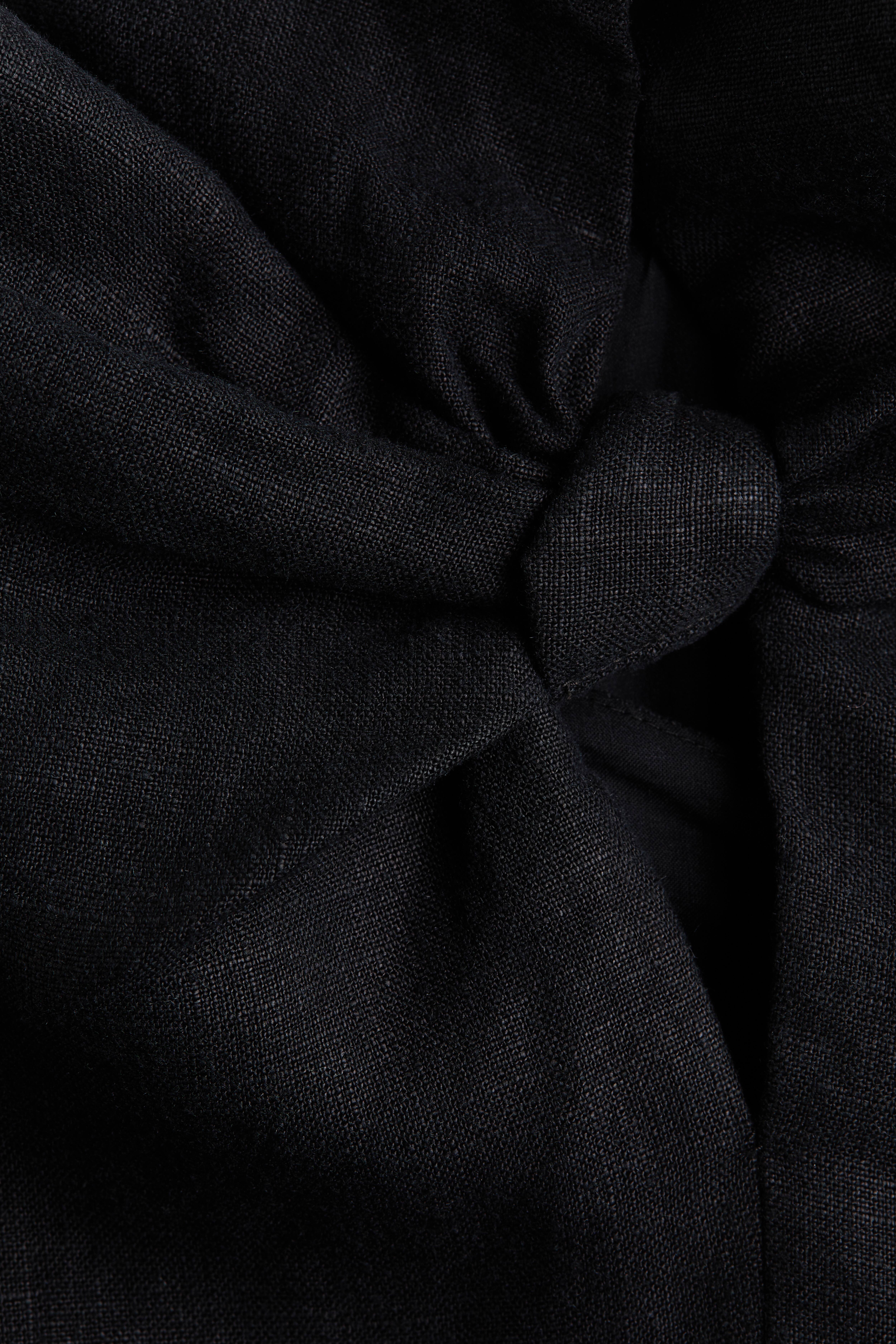 Halterneck Linen Dress
