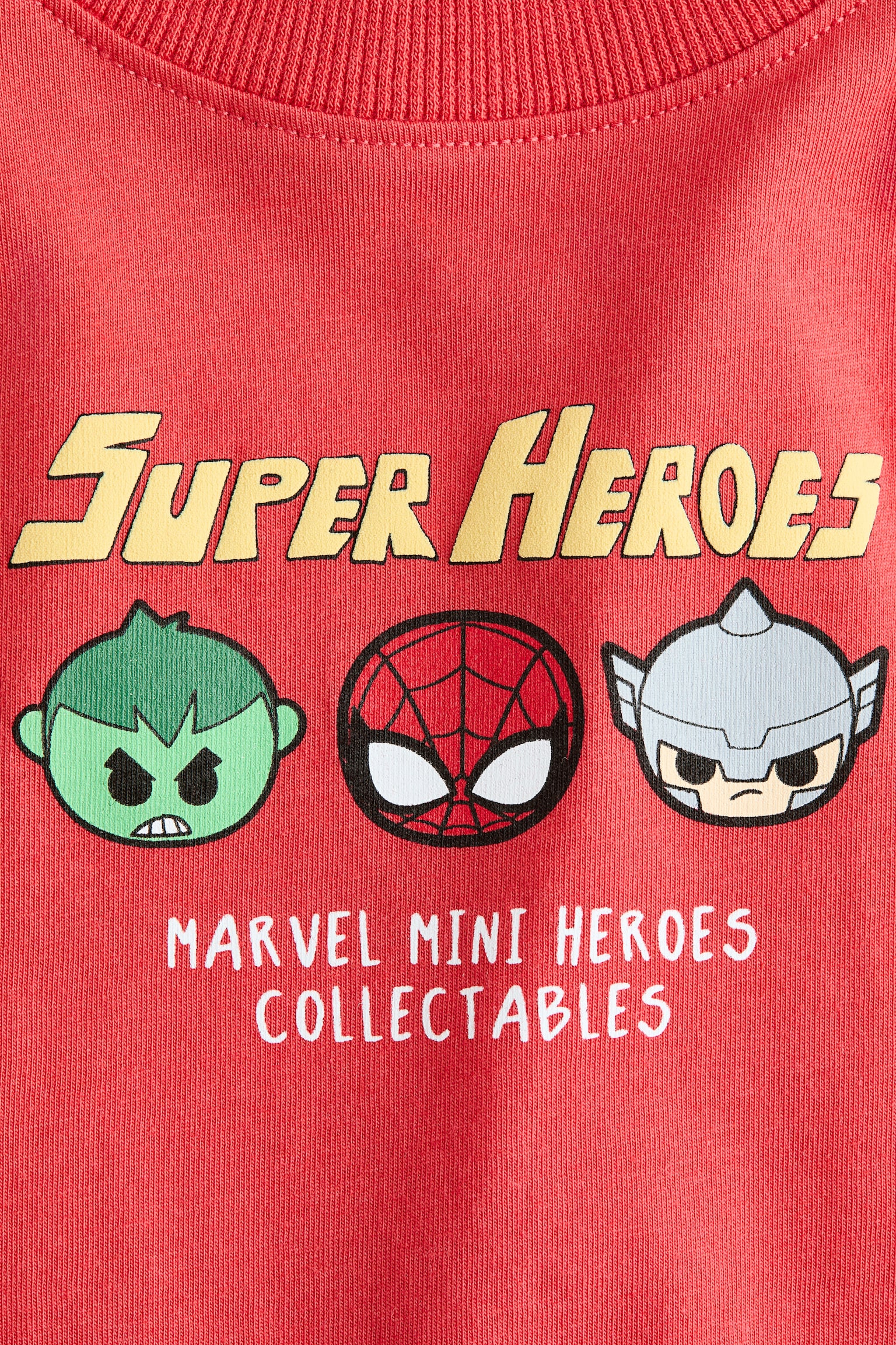 Loose-fit printed T-shirt - Red/Marvel Comics/Light grey marl/Spider-Man/Light blue/Marvel Comics/Dark grey/CapyFun/White/Hot Wheels/Grey/Spider-Man - 2