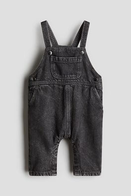 Hängselbyxa i denim