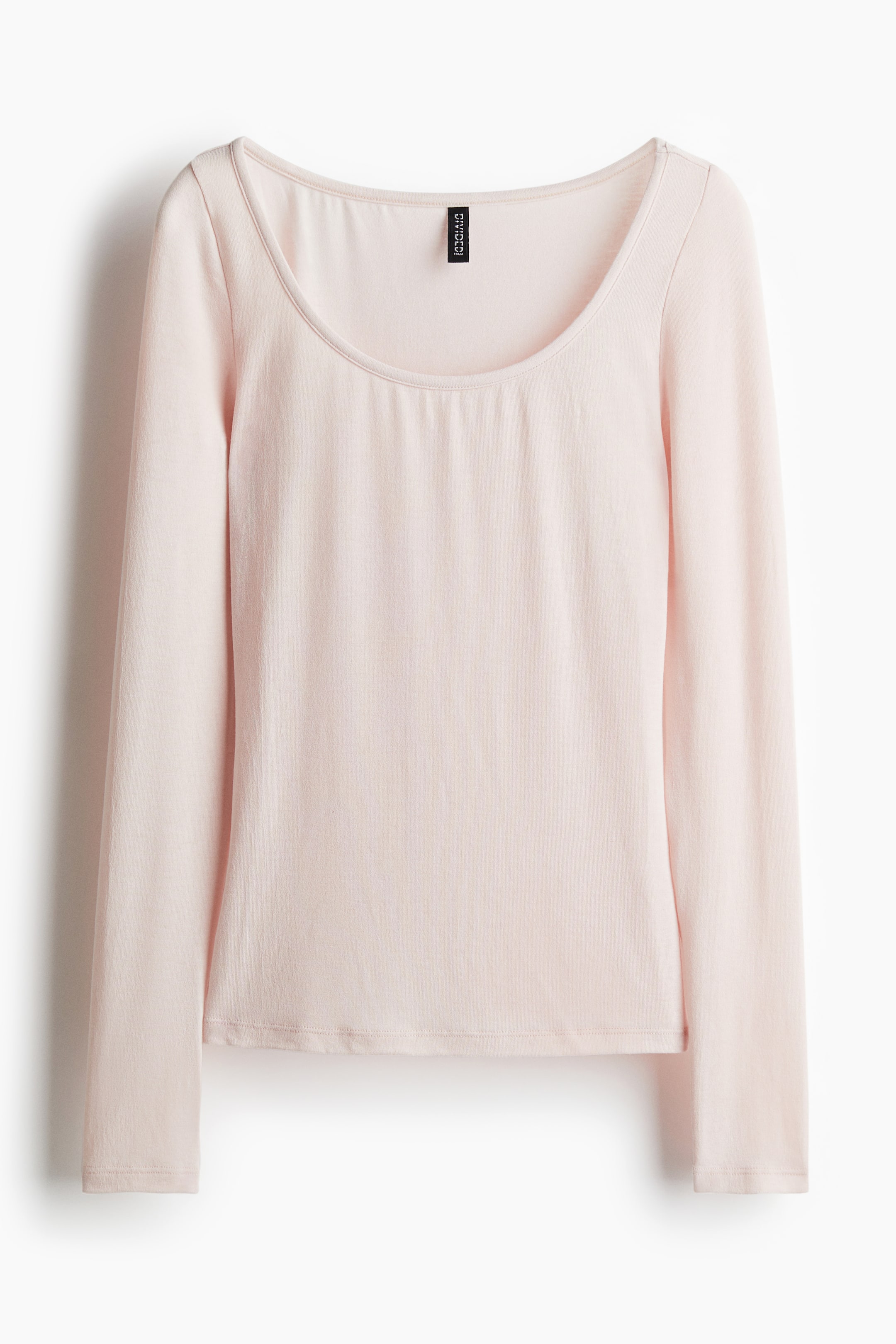 View larger image: Scoop-neck top - Light pink - Ladies | H&M IN 1