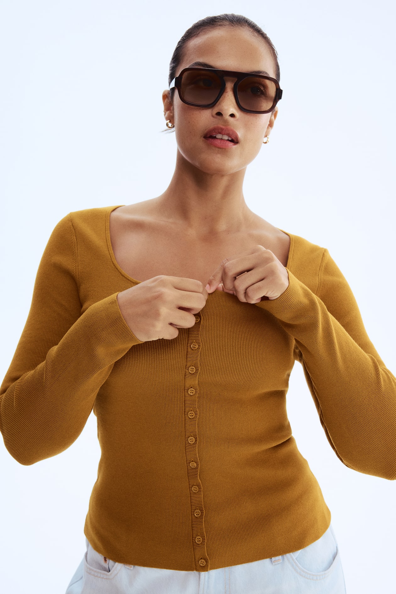 Square-Neck Top - image 5