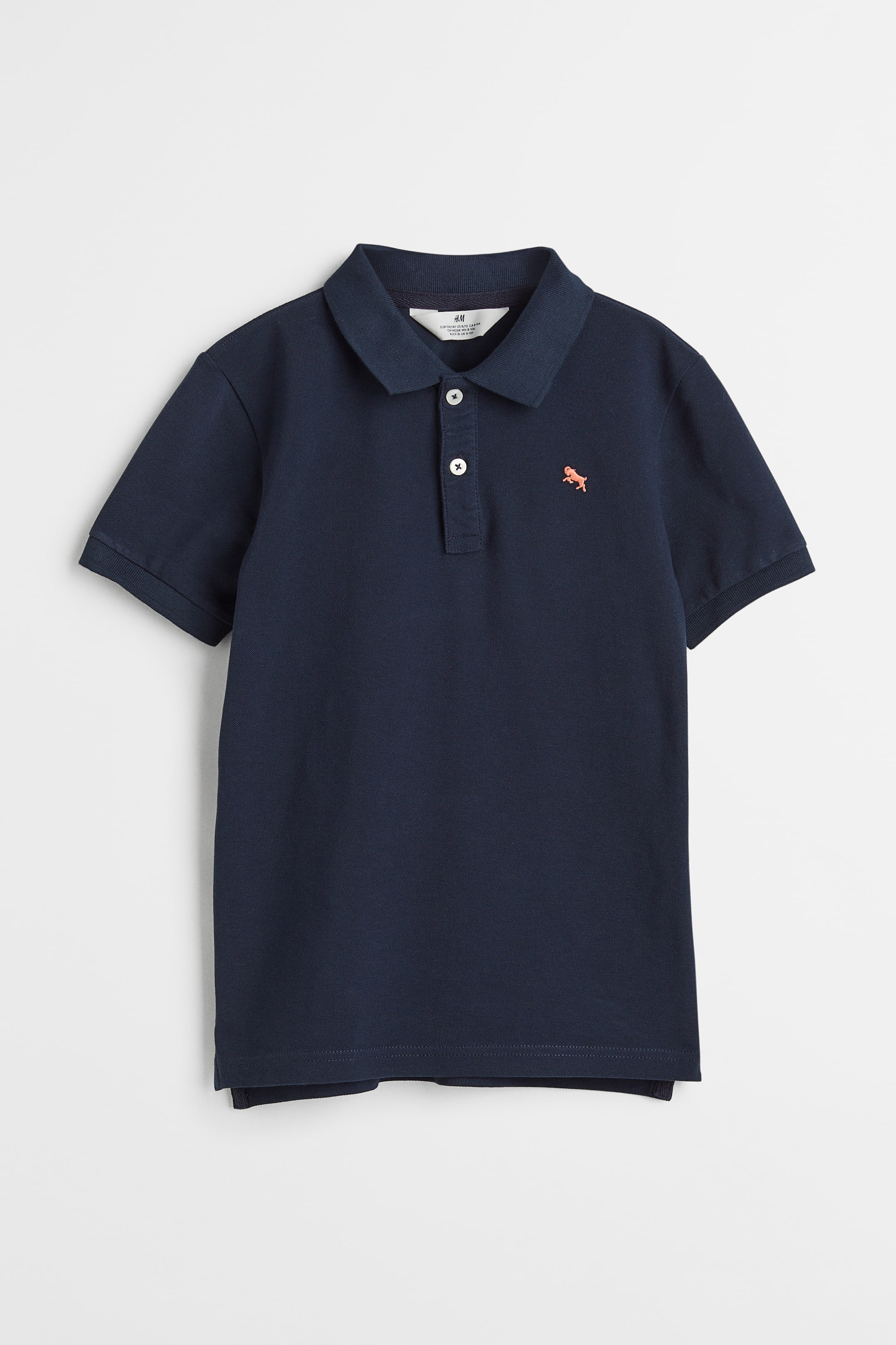 Näytä suurempi kuva: Pikeepaita - Laivastonsininen - Kids | H&M FI 1