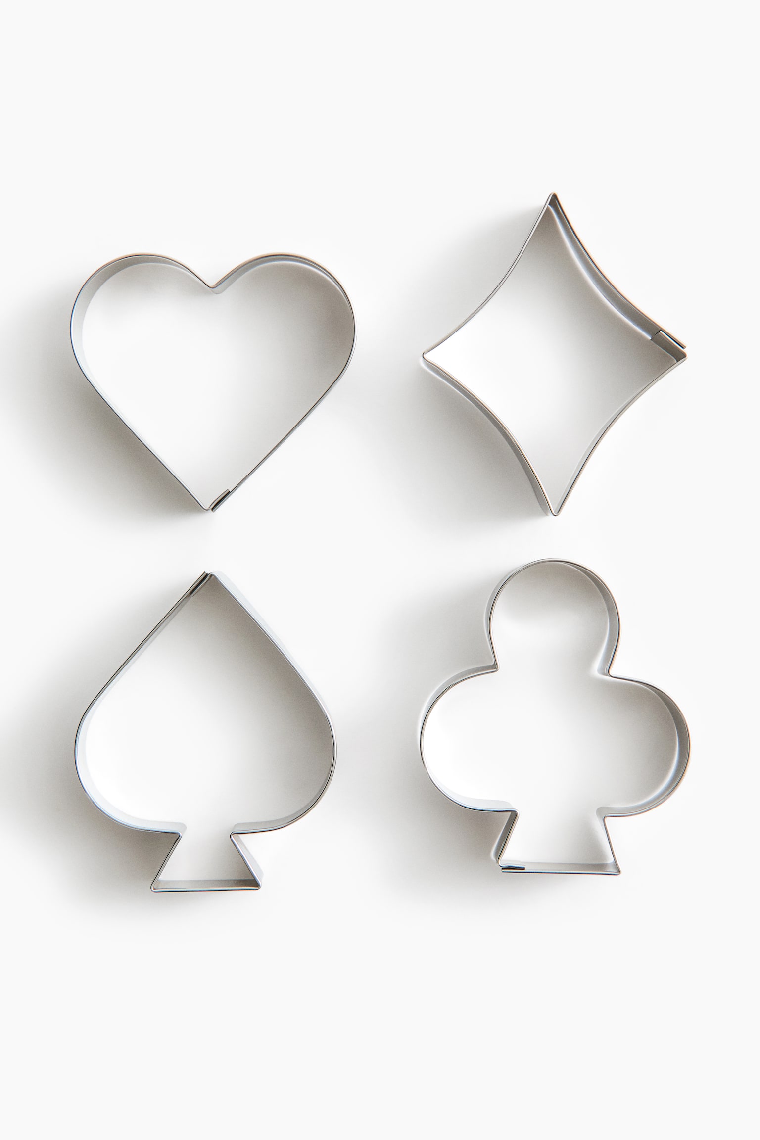 4-Pack Metal Cookie Cutters - 1