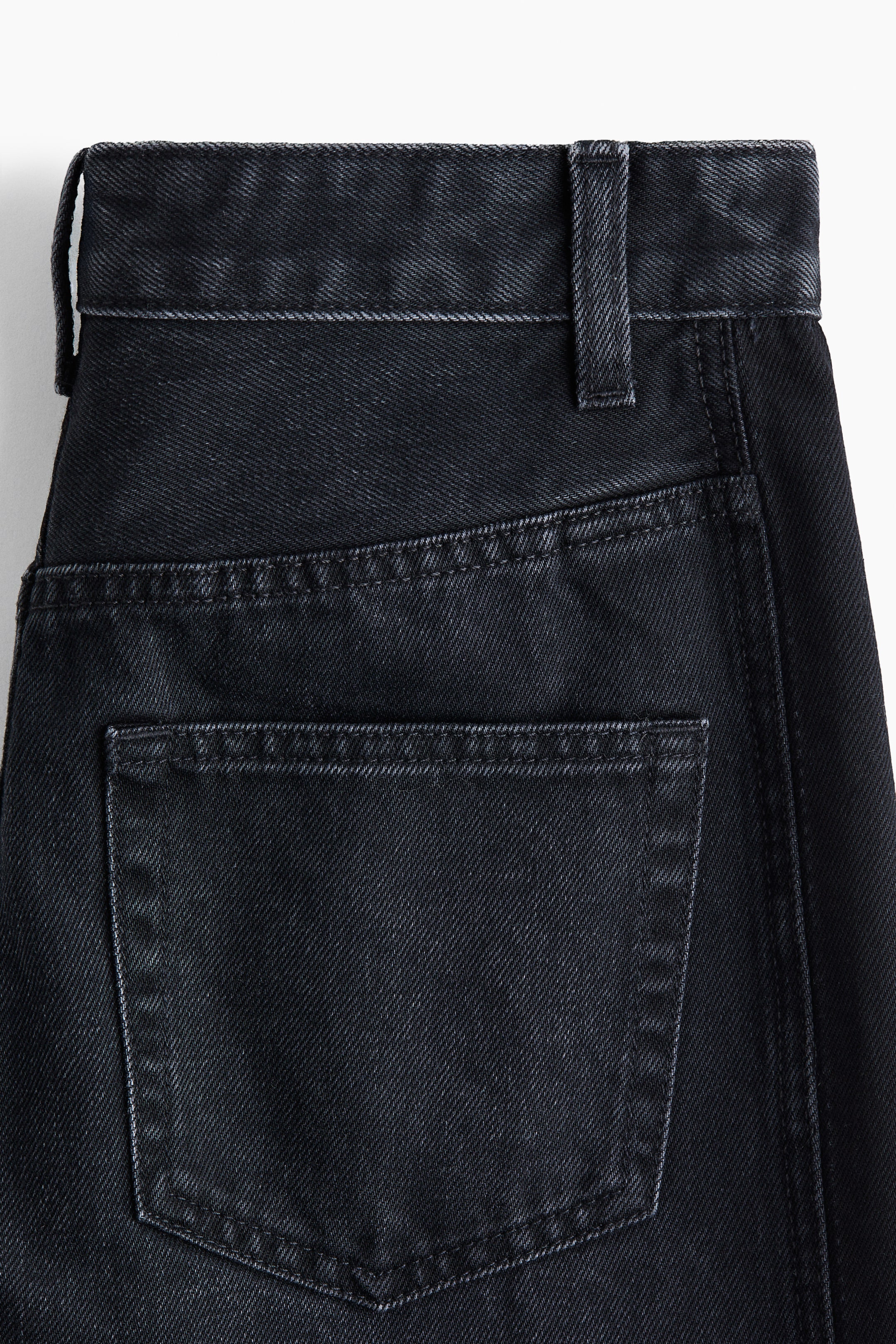 View larger image: Straight-Leg Jeans - Black - Ladies | H&M US 6