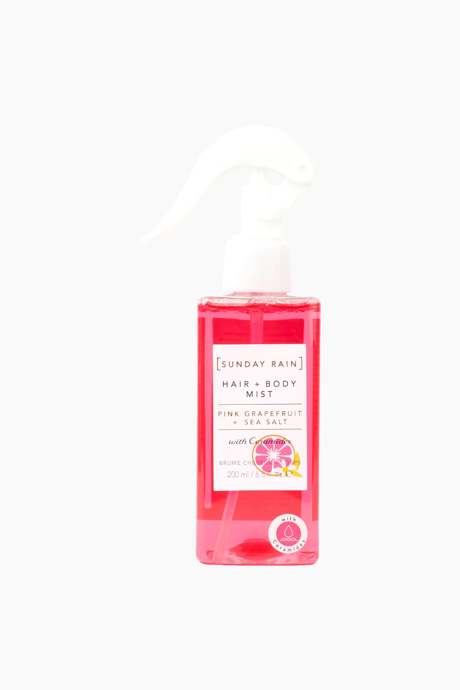 Sunday Rain - Hair & Body Mist - Rosa Grapefruit & Sea Salt