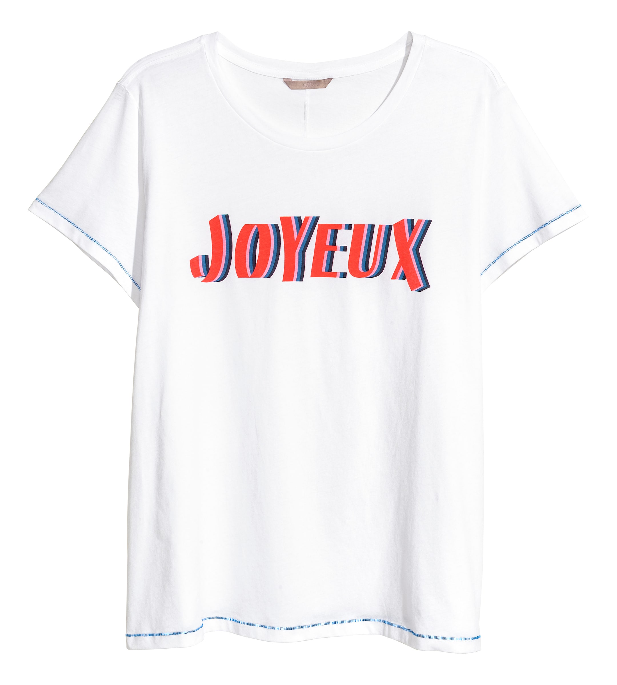 View larger image: H&M+ Cotton top - White - Ladies | H&M GB 1