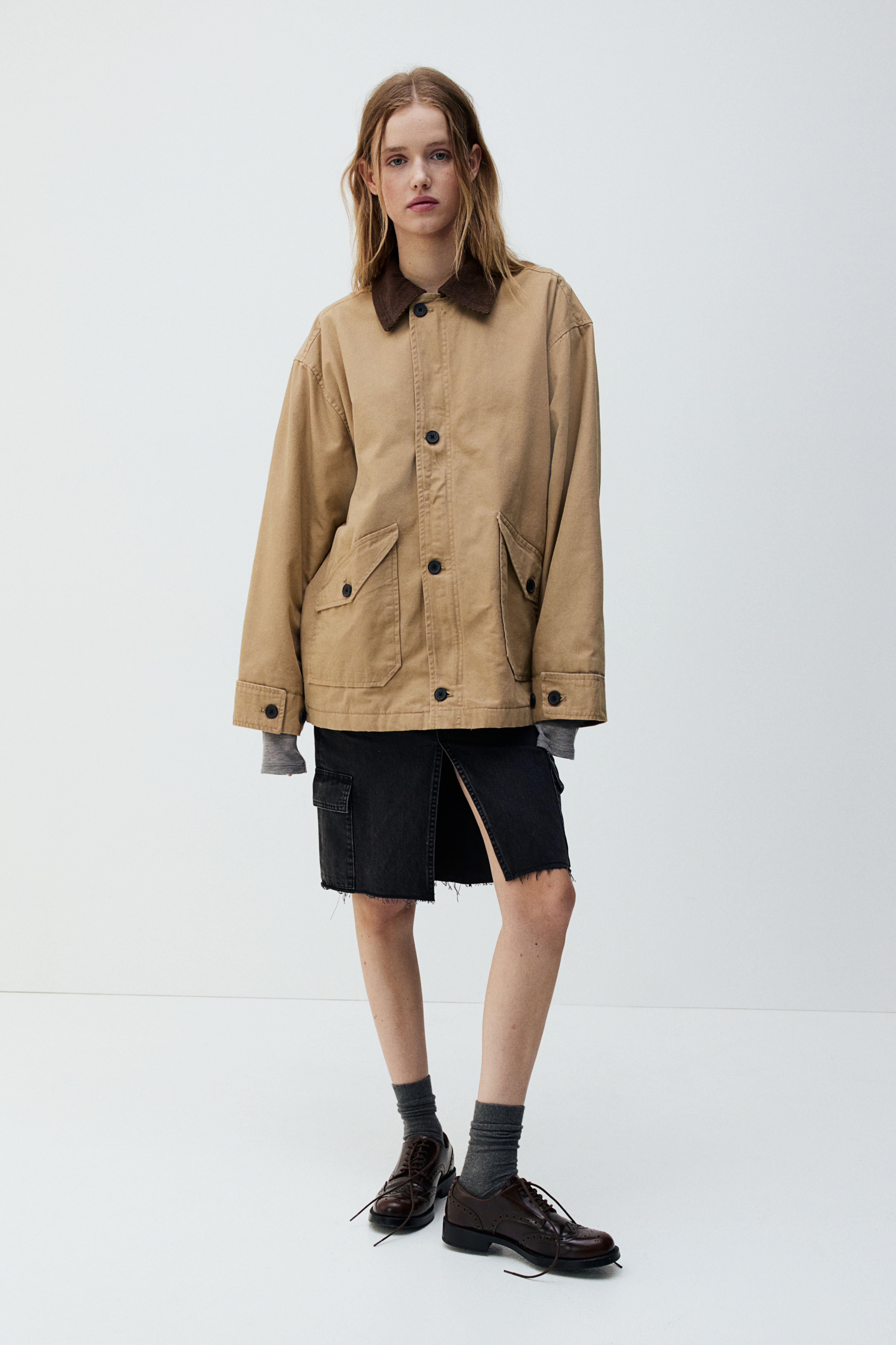 Canvas coat womens best sale