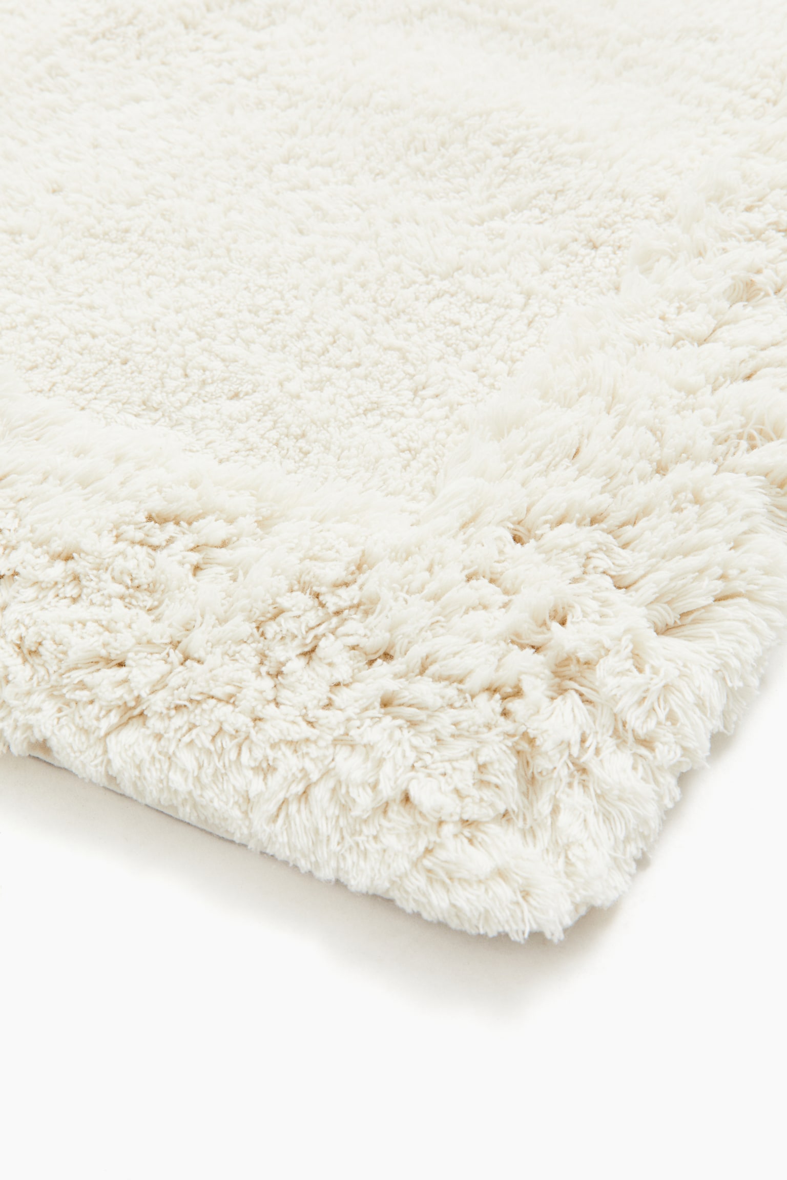 Tufted cotton bath mat - White - 3