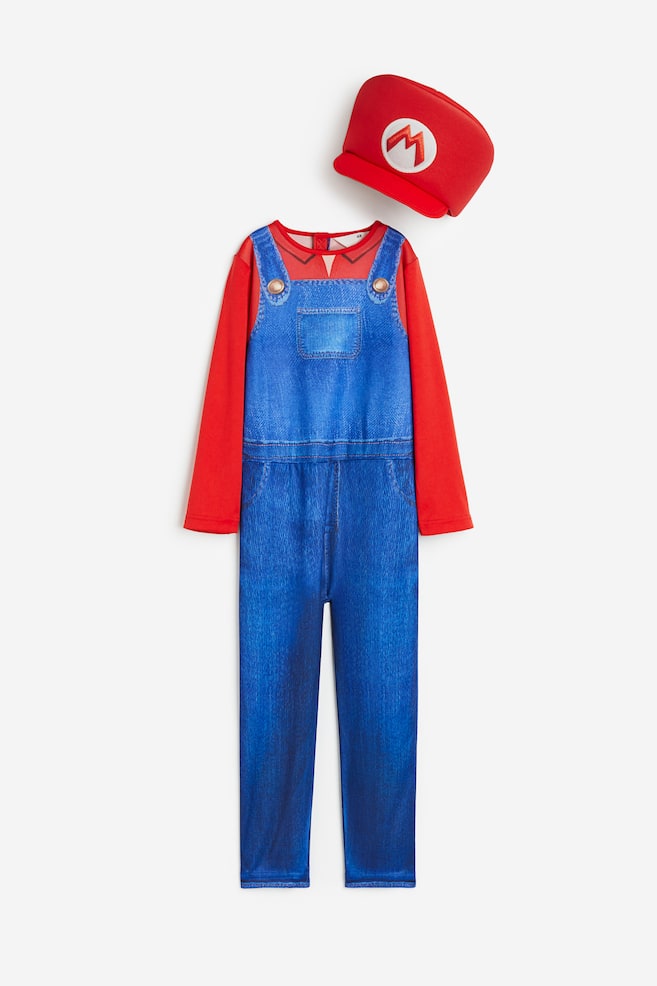 Fancy dress costume - Red/Super Mario/Brown/Paw Patrol - 2