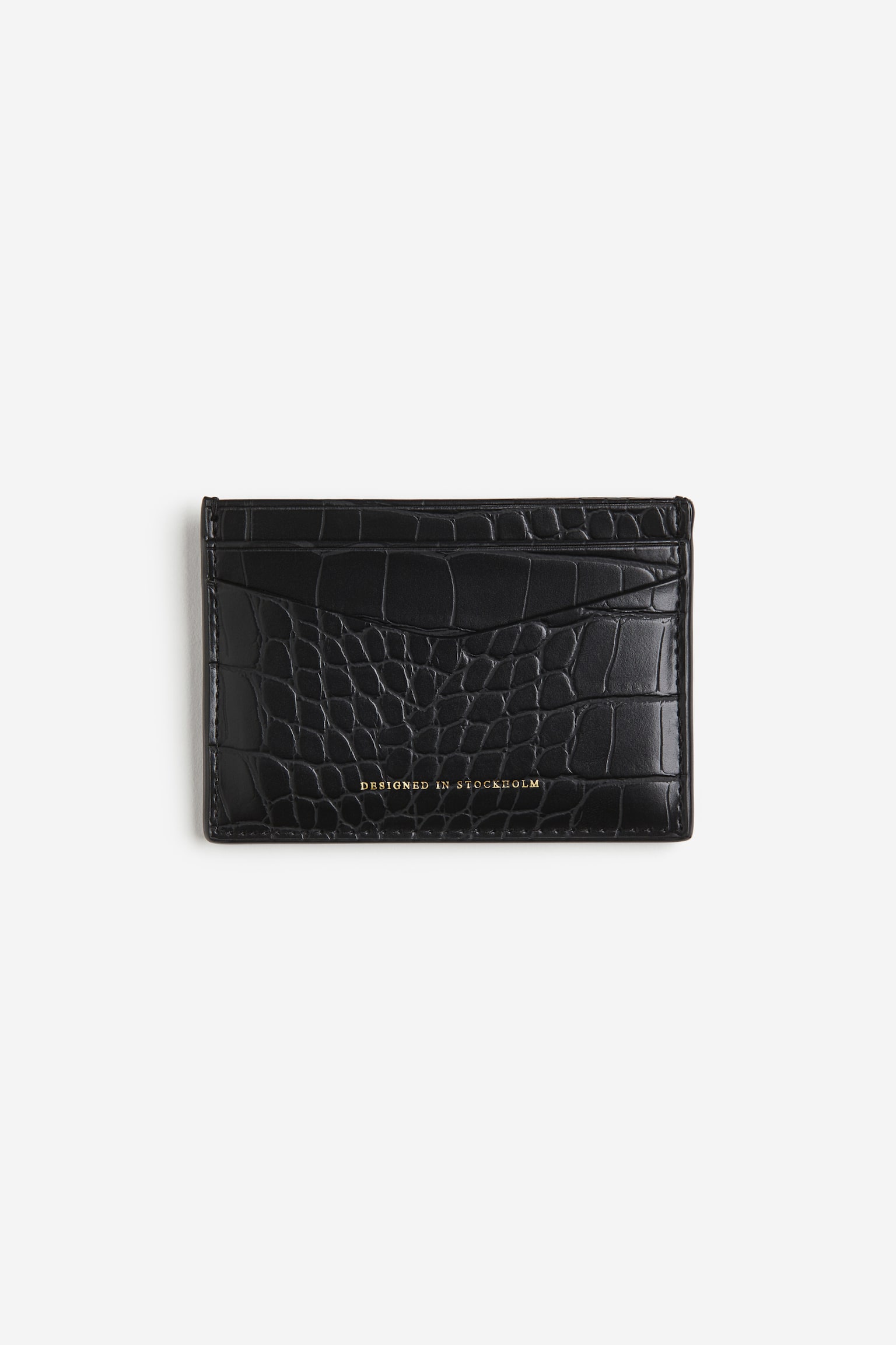 Card Holder - Black/Crocodile pattern/Brown/Snakeskin pattern/Black/Brown - 1