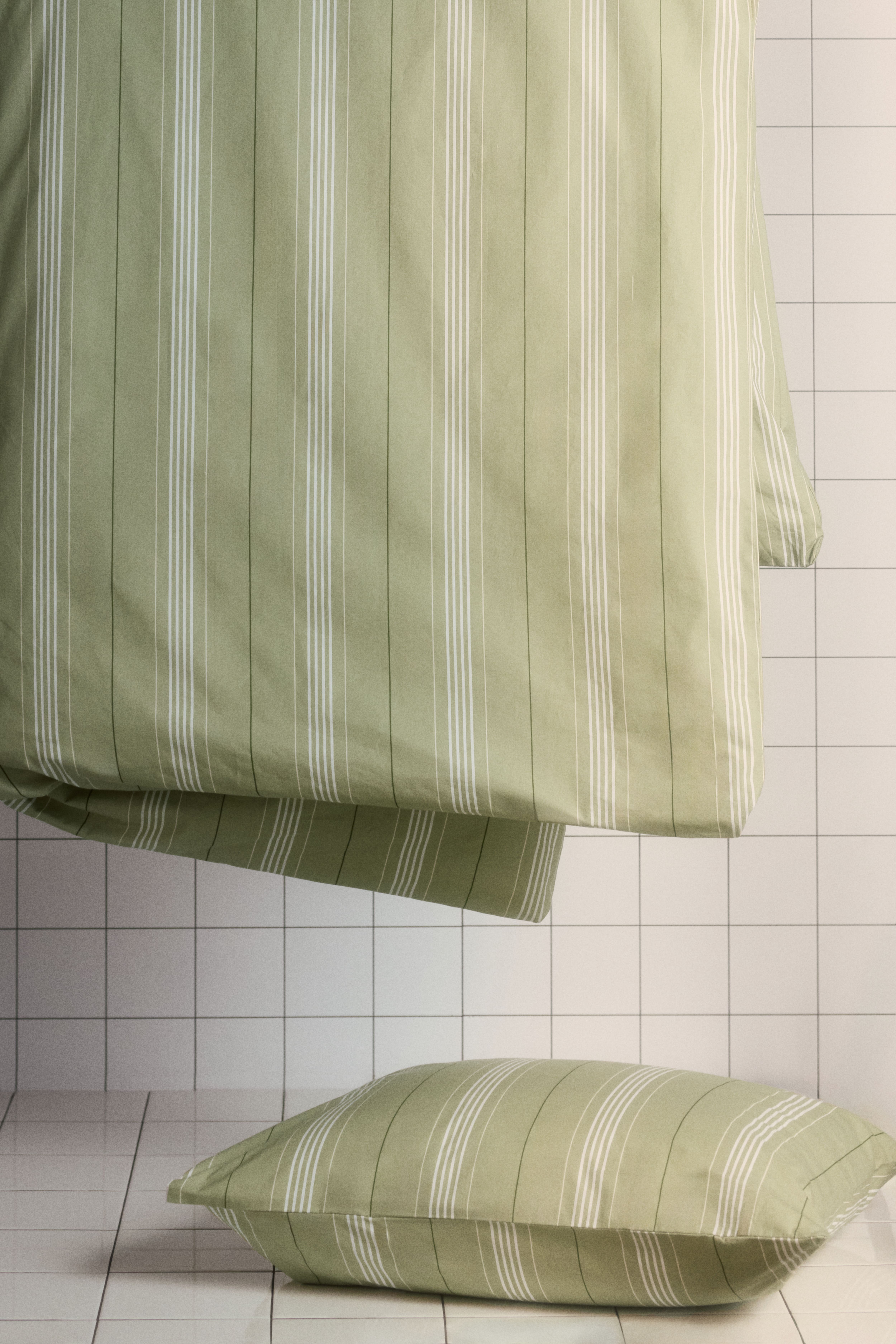 Cotton Percale Twin Duvet Cover Set