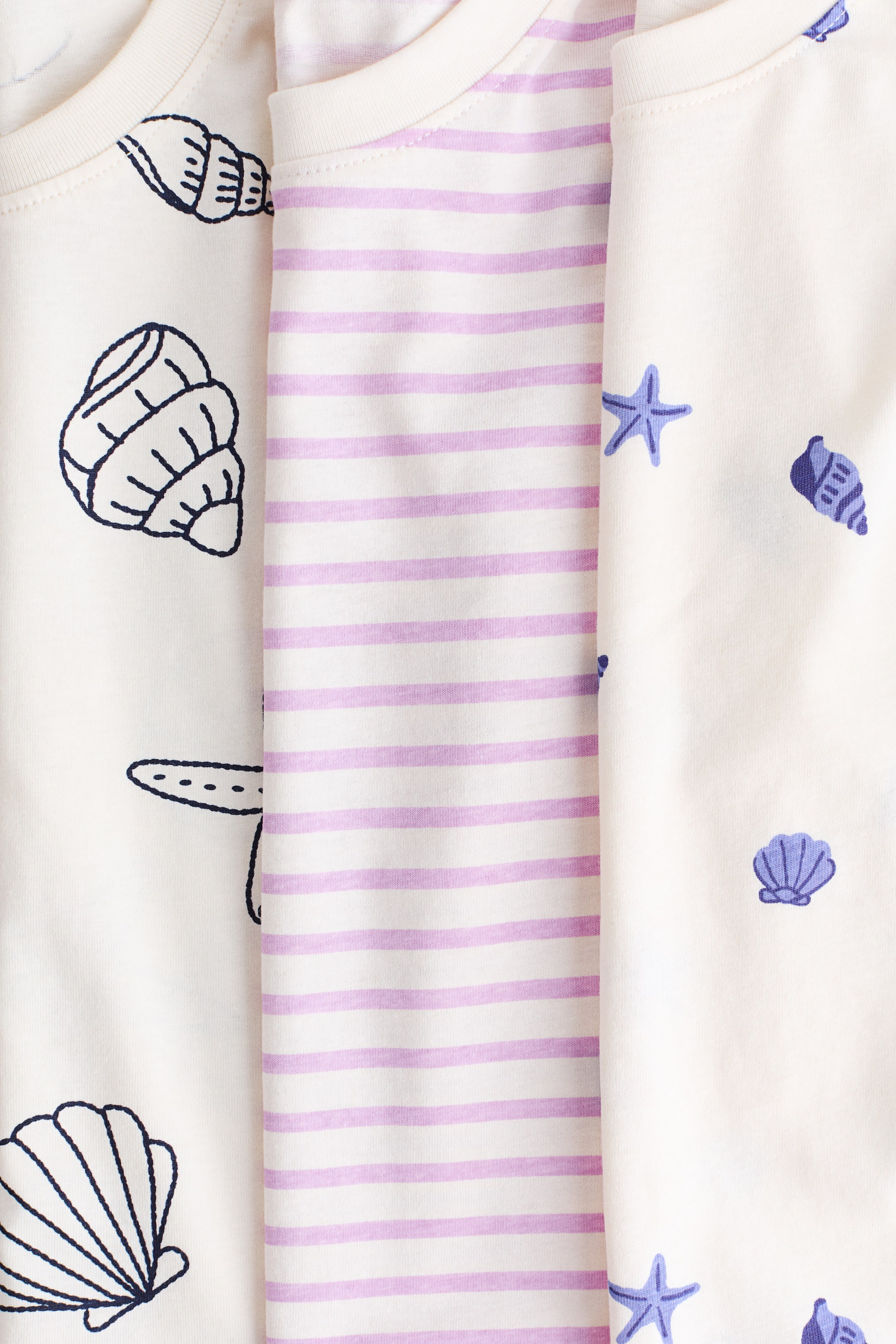 Lot de 3 T-shirts imprimés
