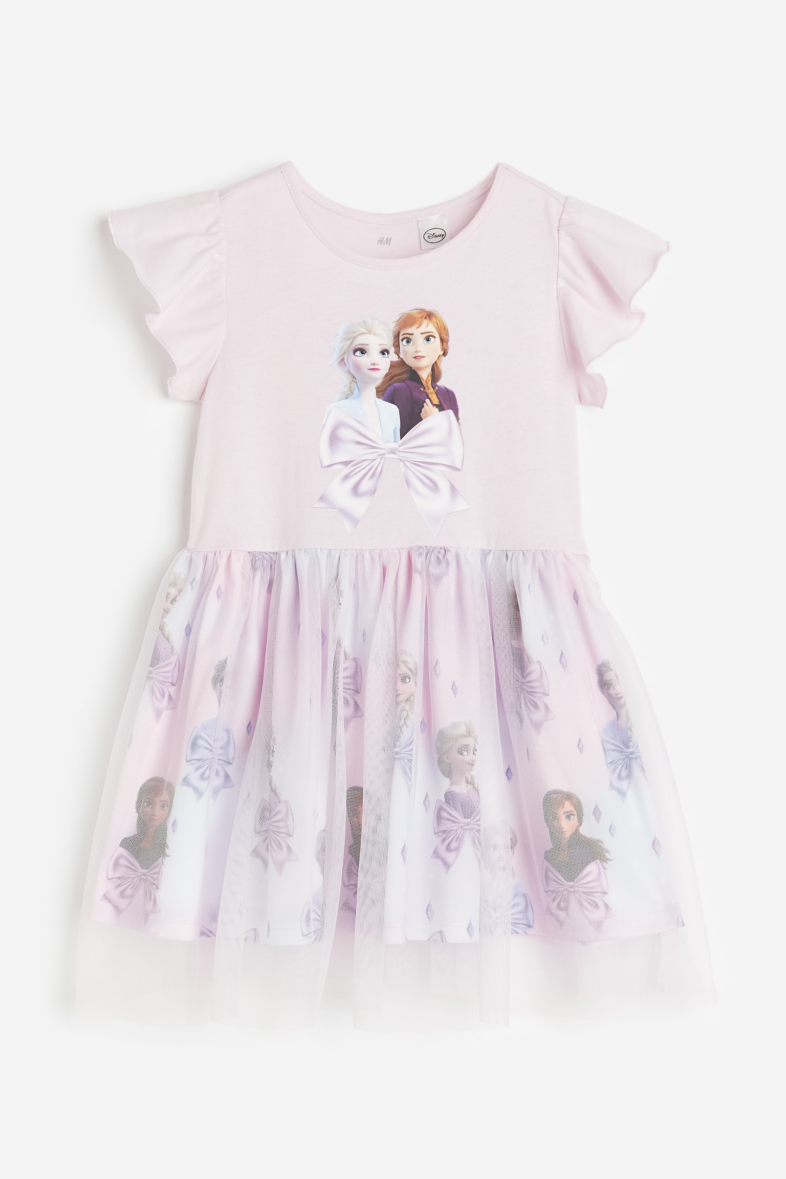 Print Tulle Dress - Light pink/Frozen/Light pink/Frozen/Light pink/Frozen/Pink/Barbie/Light blue/Frozen/Light pink/Frozen - 1