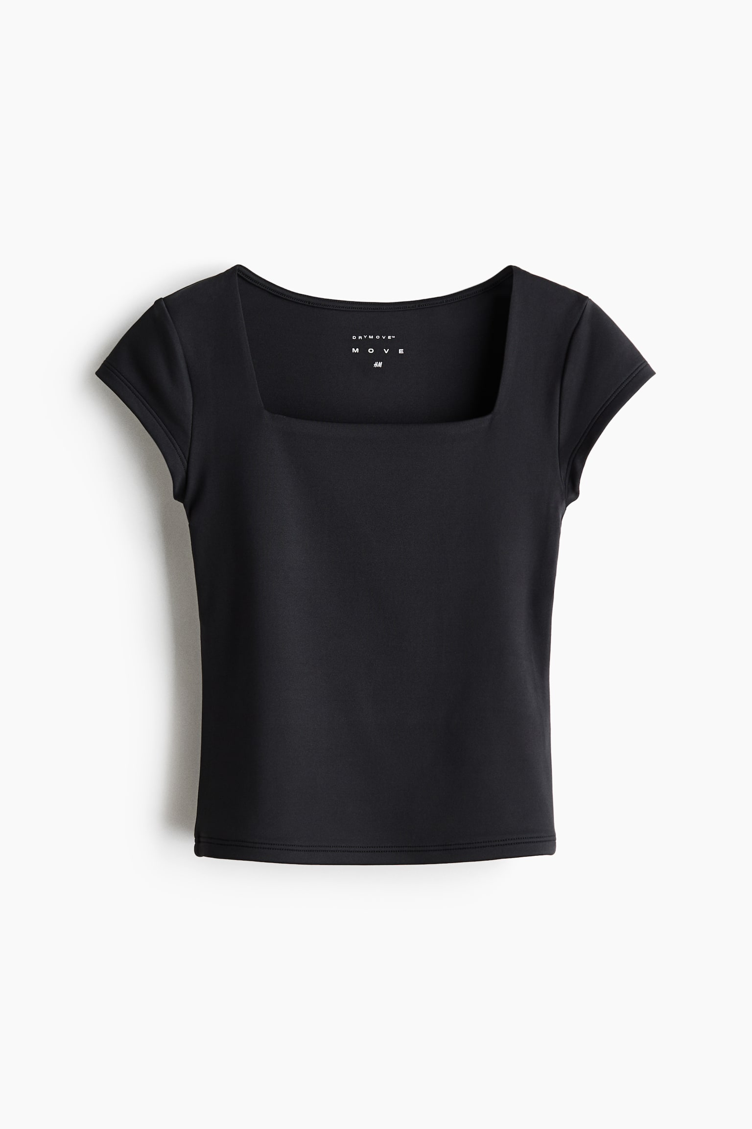 Sporttop met DryMove™ - Zwart/Marineblauw/Dusty lila