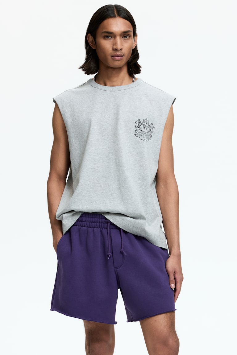 Šorts od duks materijala Relaxed Fit
