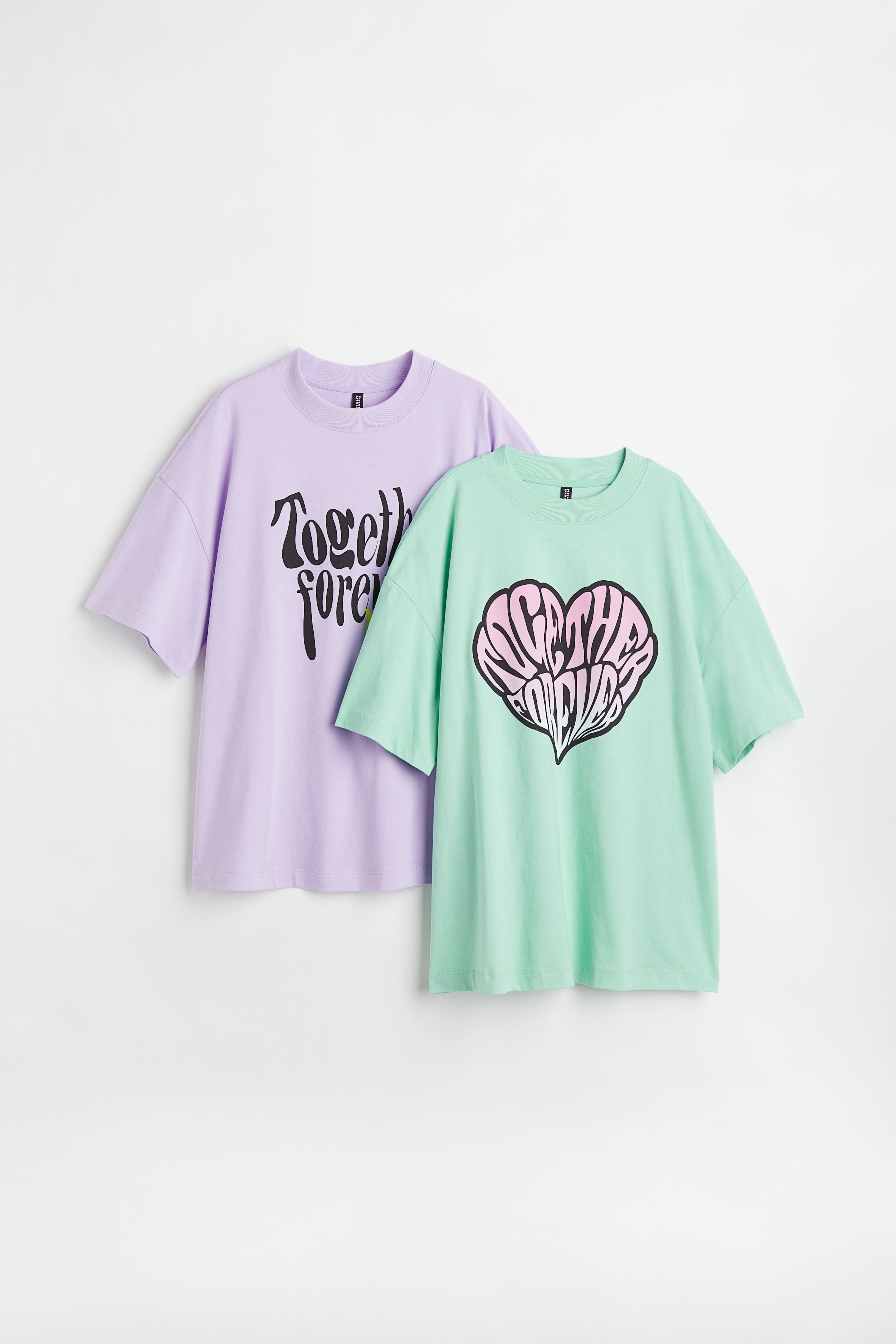 H&m t shirt love best sale