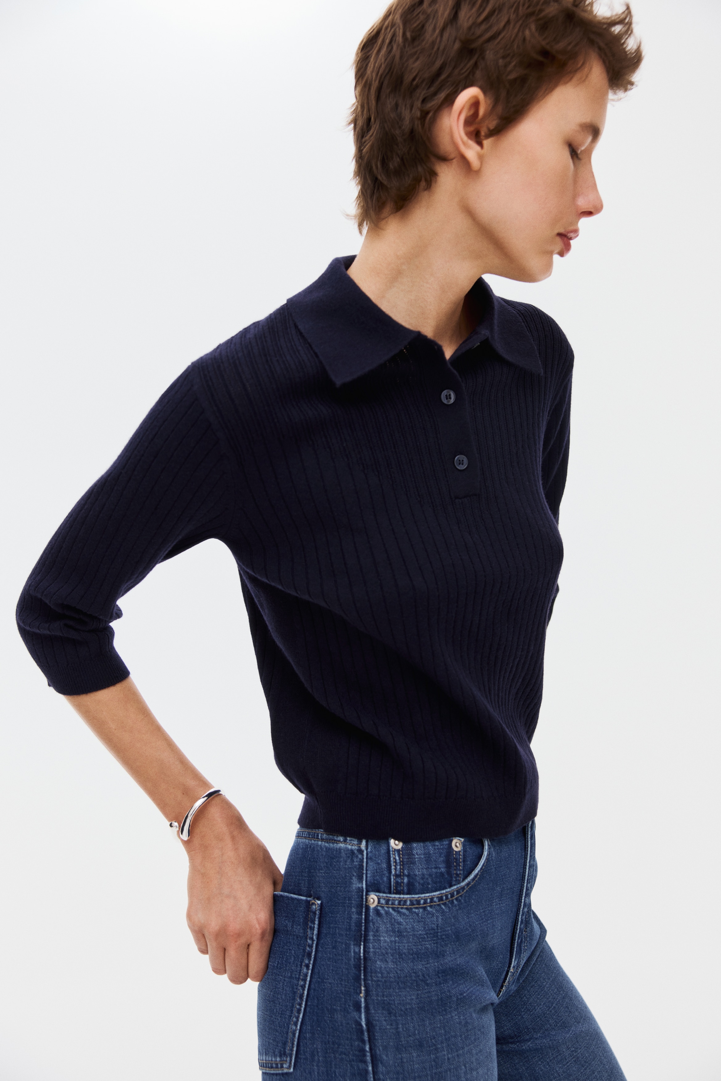 Rib-Knit Top - thumbnail 10
