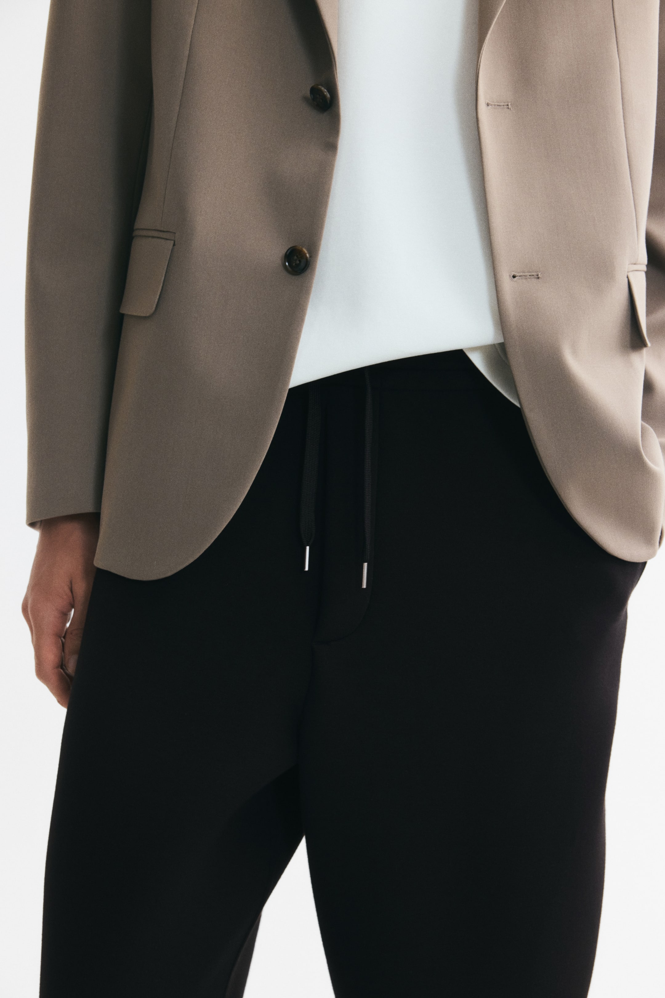 Relaxed-Fit Barrel-Leg Scuba Joggers