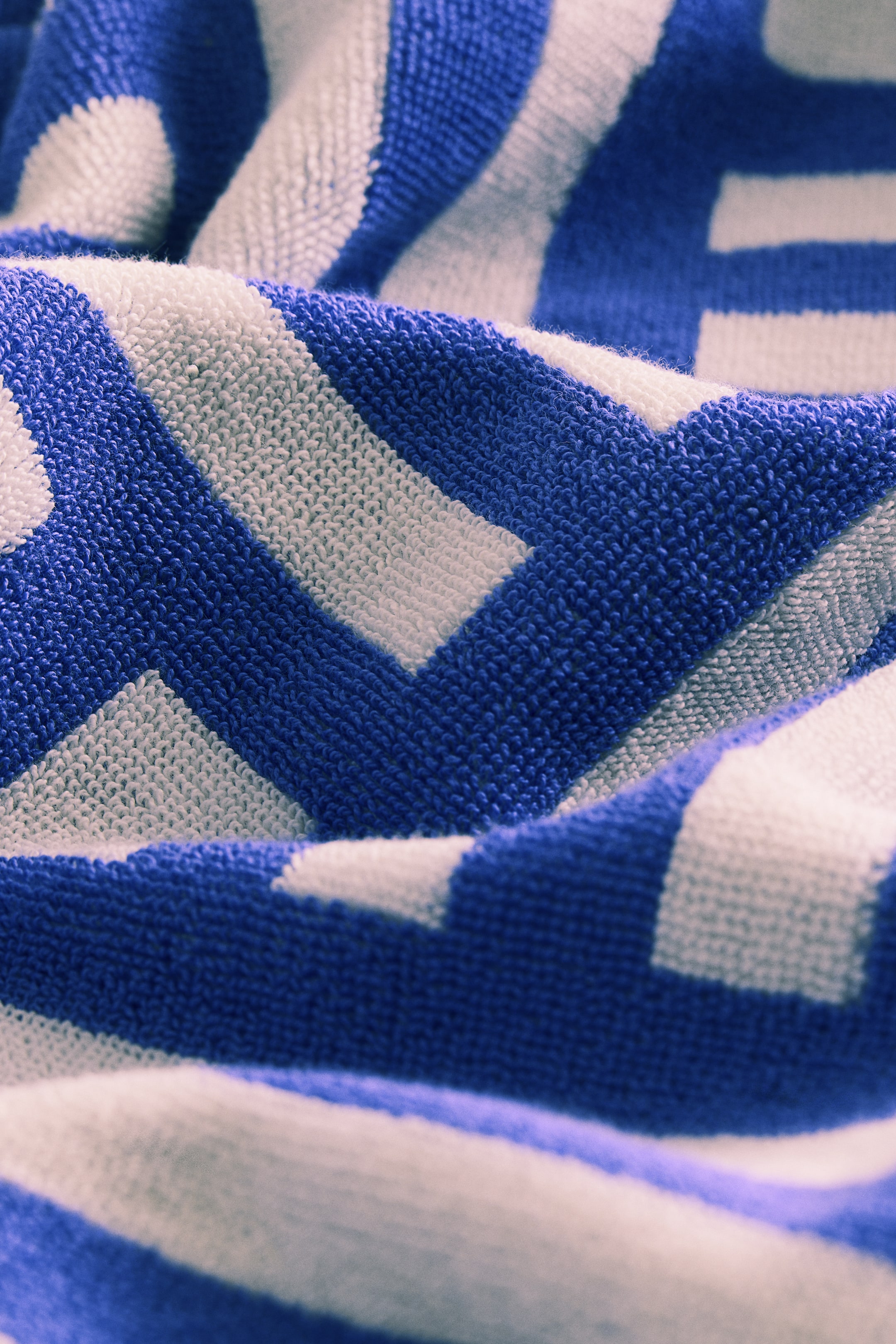 Patterned Cotton Beach Towel