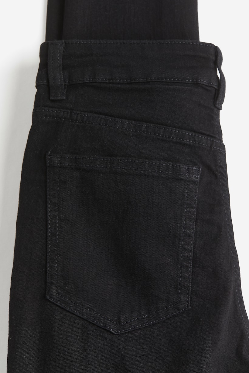 Jeans Donna Strappati Vita Alta Denim Skinny Slim Pantaloni - Foto 2