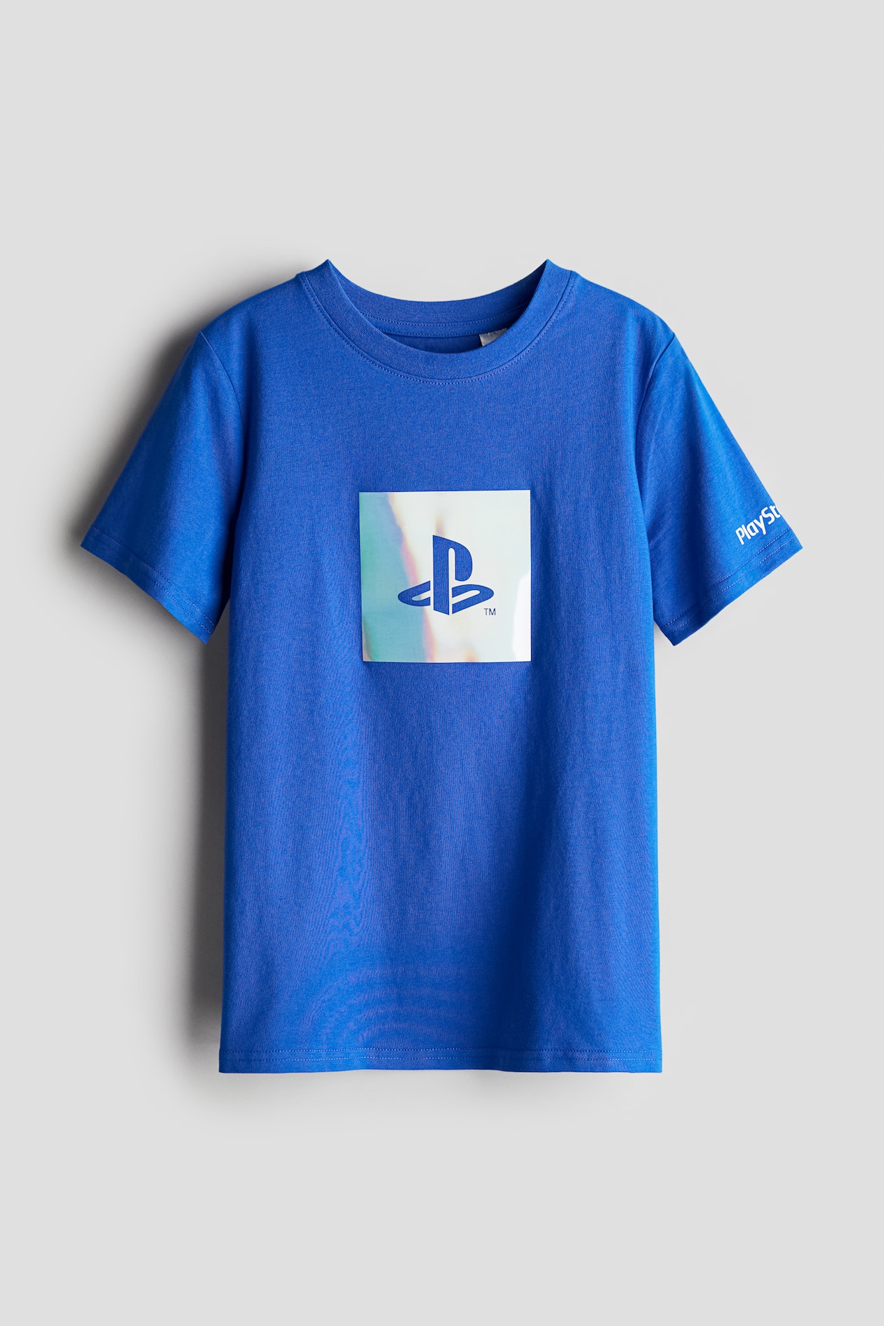 プリントTシャツ - ブライトブルー／PlayStation - Kids | H&M JP