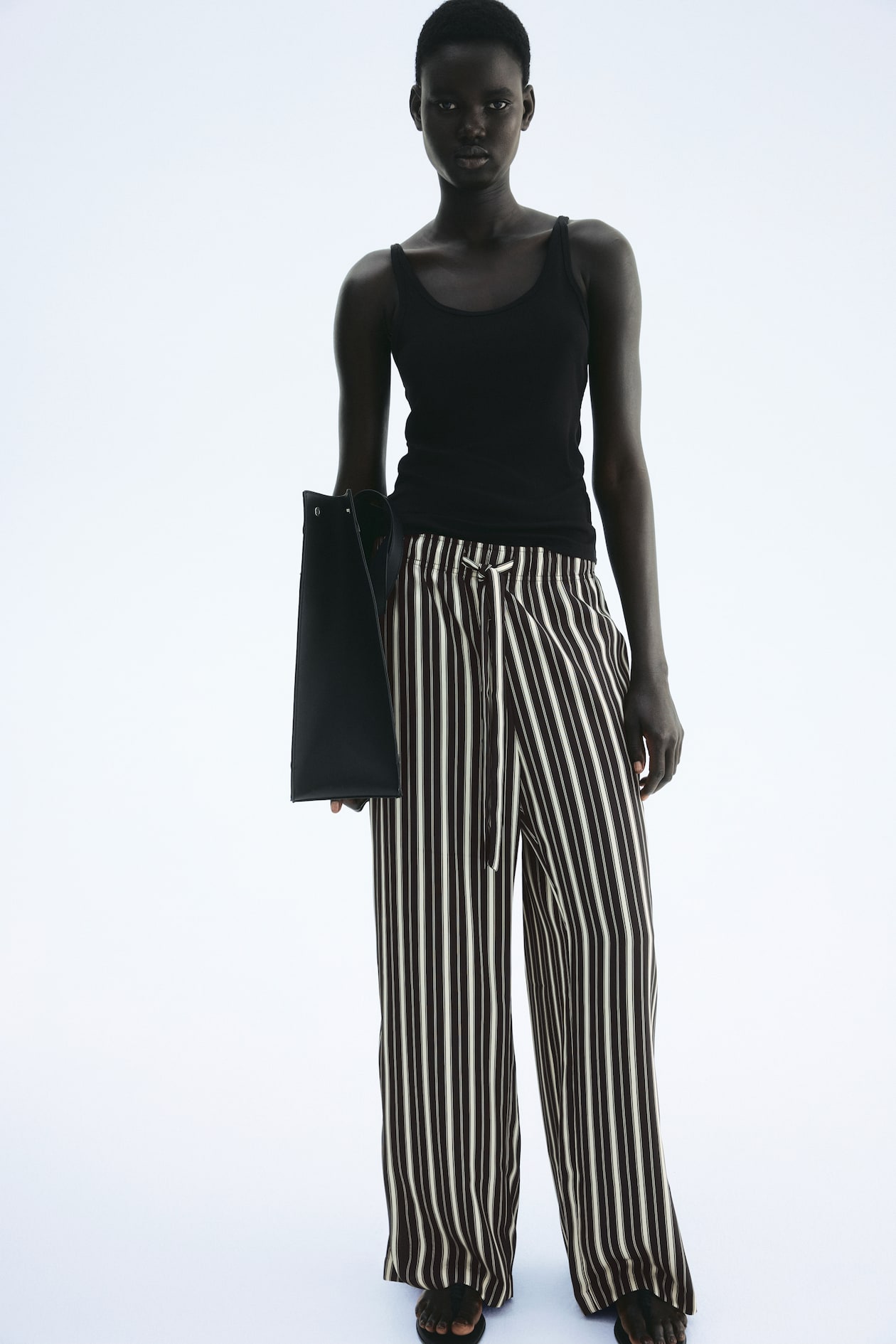 Drawstring Twill Pants - image 2