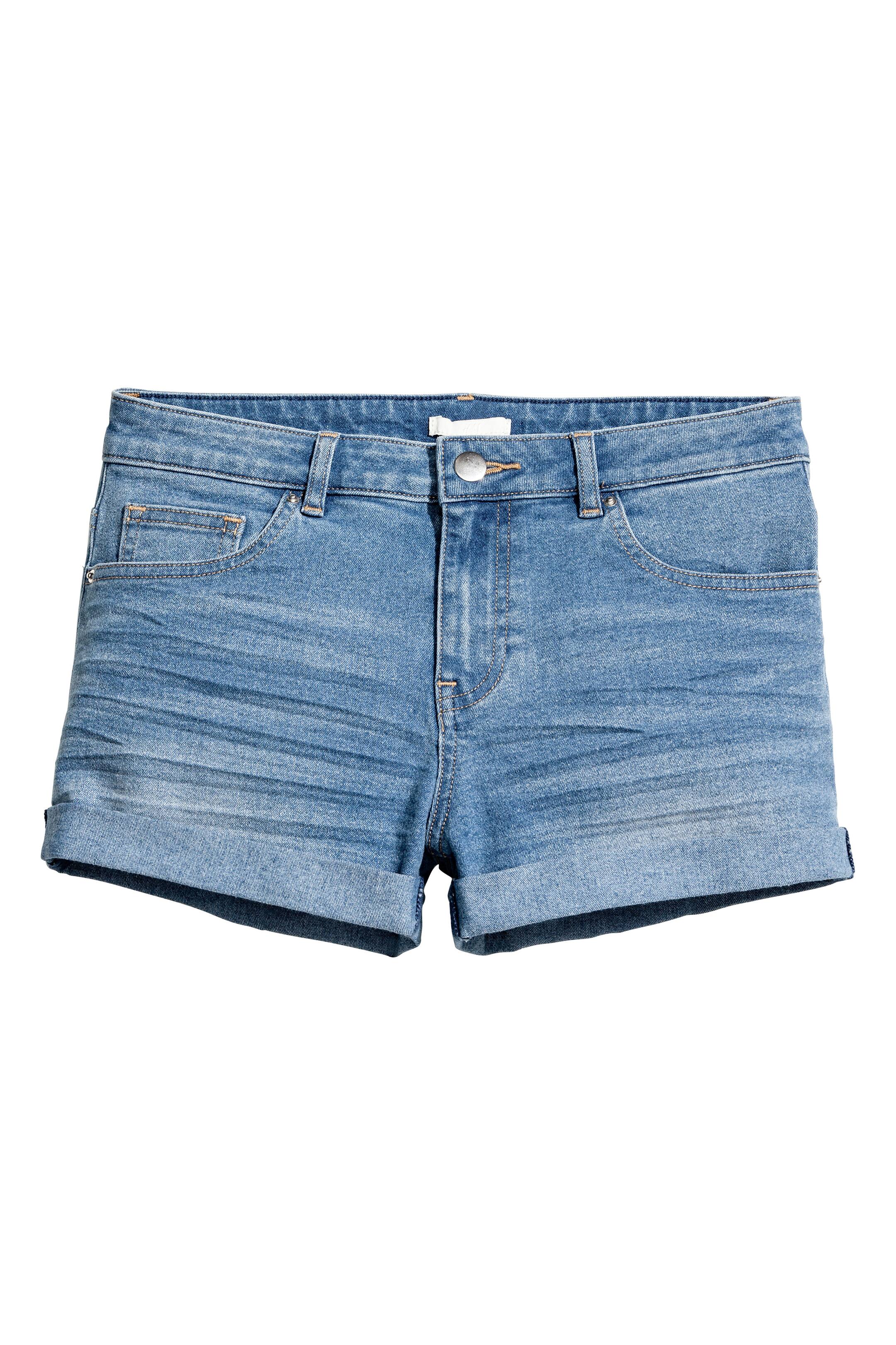 Ver imagen más grande: Pantalón vaquero corto - Azul denim - MUJER | H&M ES 1