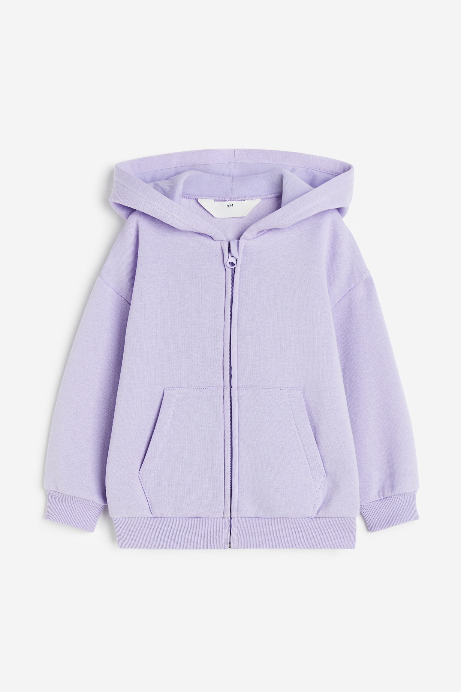 Zip Up Hoodie - Light purple/Blue/Hearts/Light grey marle/Light pink/Light beige marle - 1