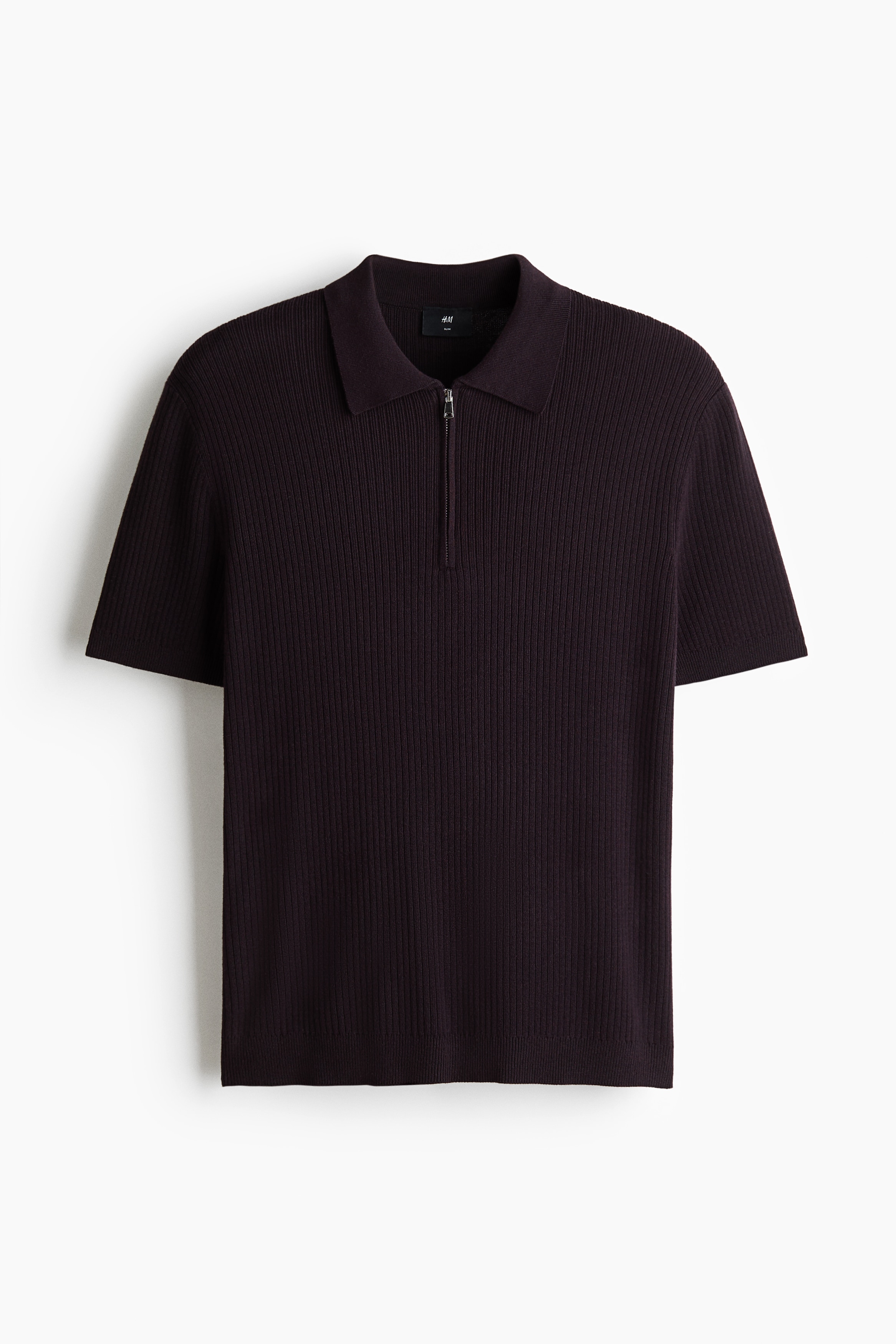 Áo polo Slim Fit - Màu tím mận đậm/Màu be hồng đậm/Màu kem/Màu đen