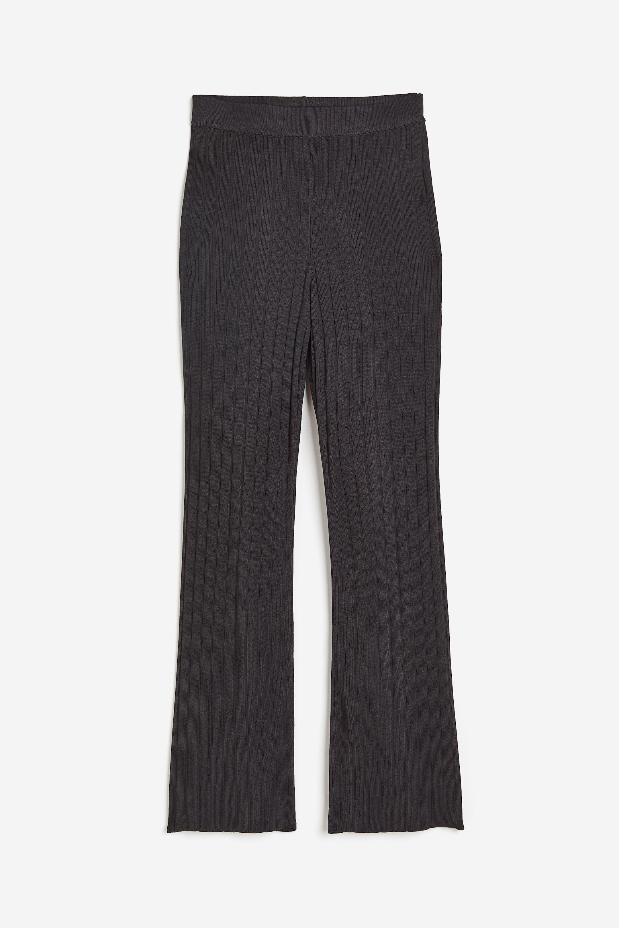 Rib-knit Pants