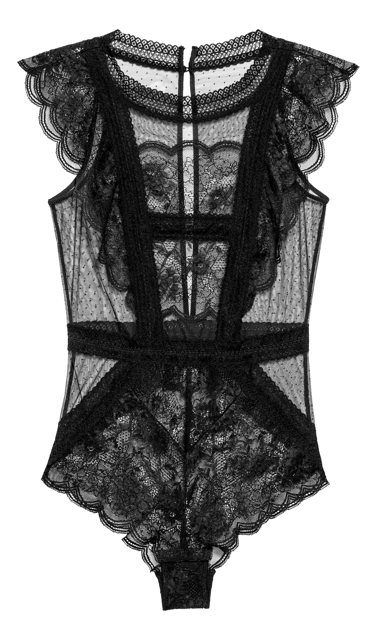 Lace body - Black - Ladies | H&M GB