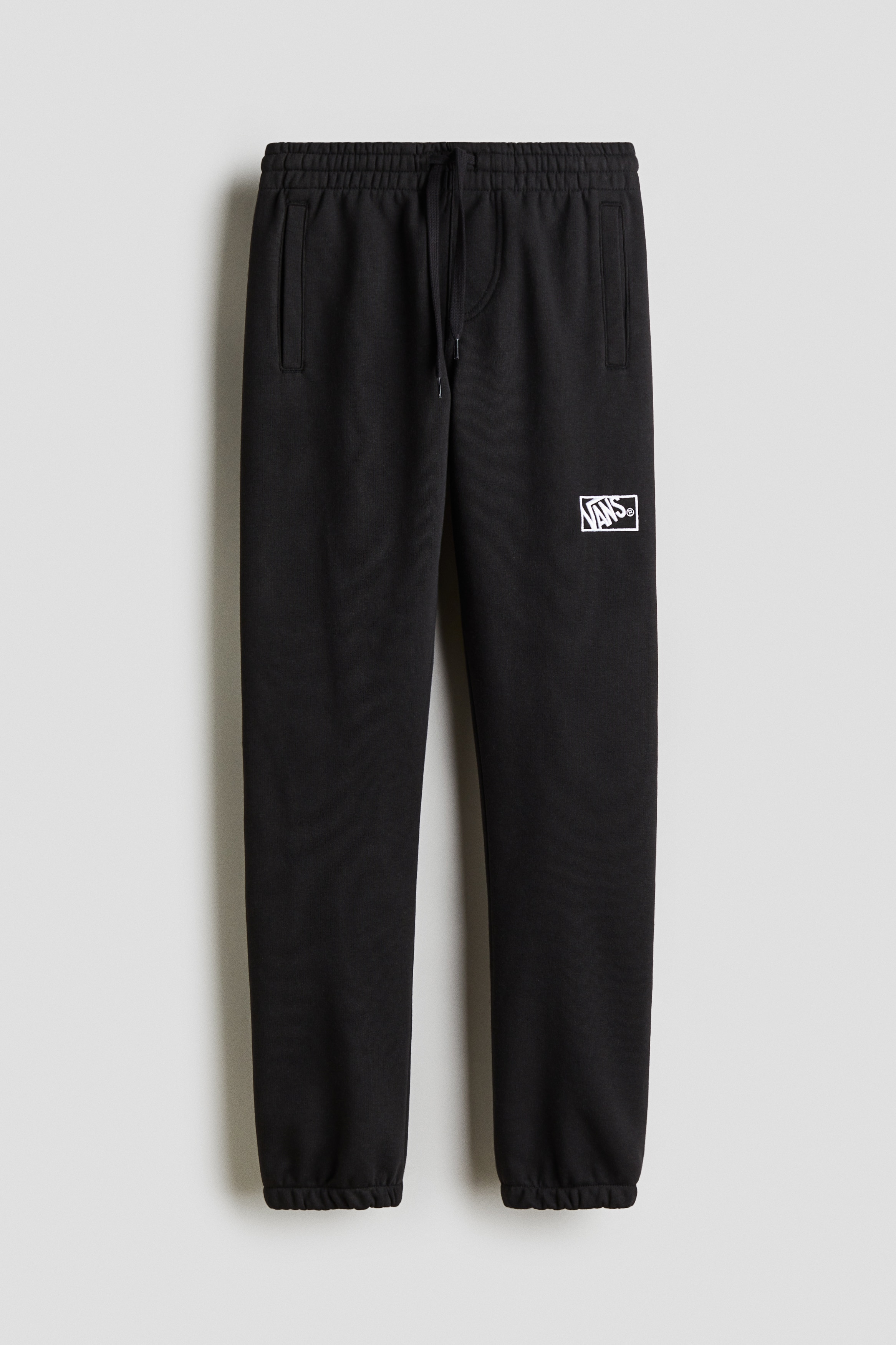 Svart Dark Blocked Box Sweatpants - Size: 146/152  - H&M