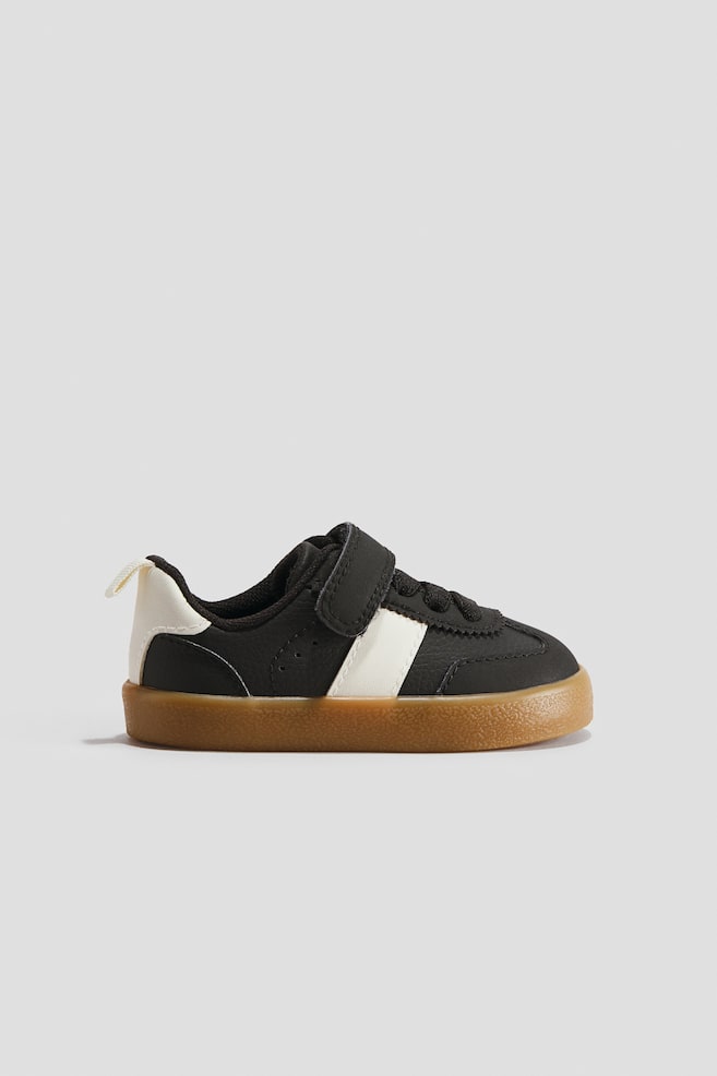 Sneakers - Sort/Blokfarvet/Beige/Leopardmønster/Lys rosa/Hvid/Beige - 1