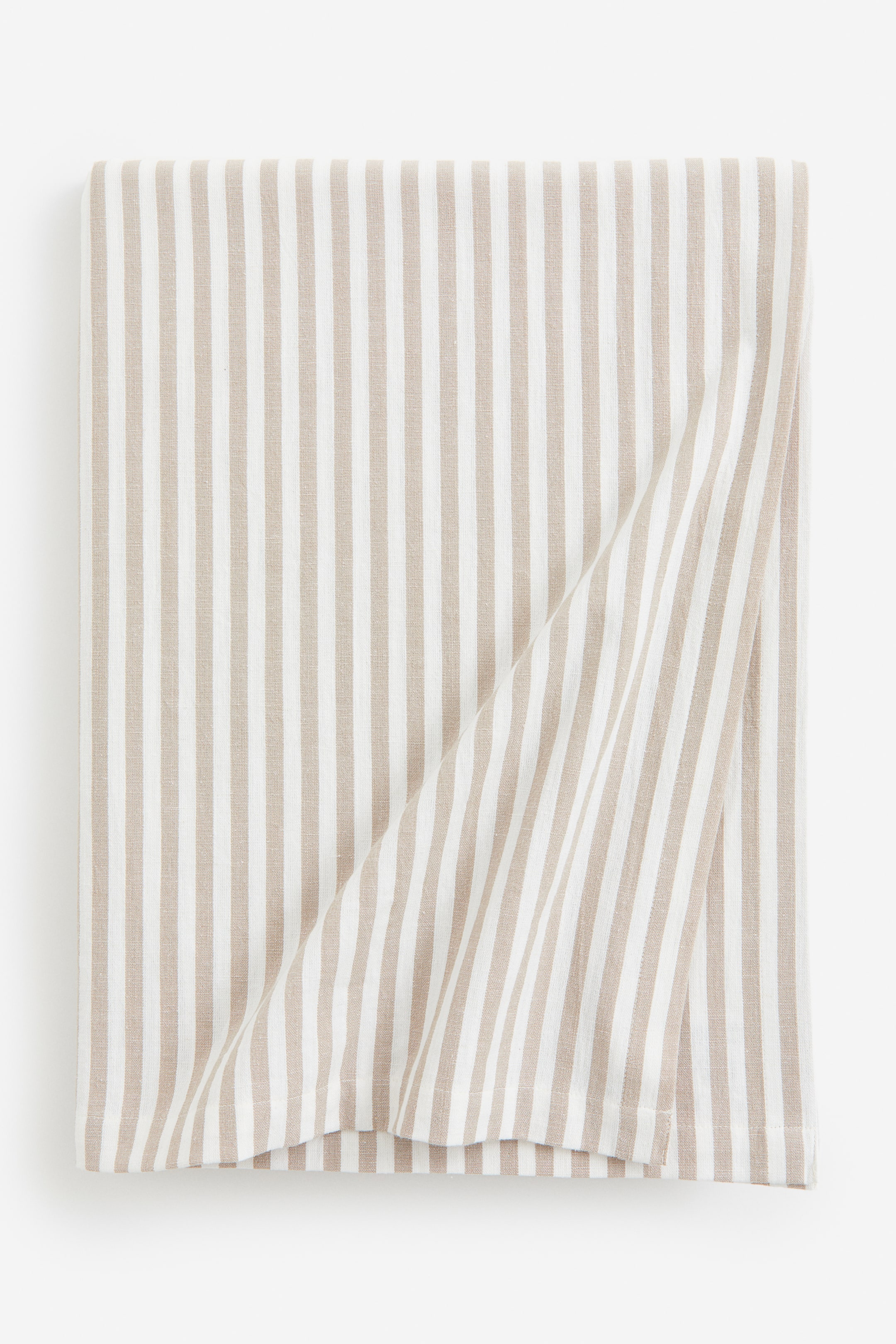 Striped Cotton Tablecloth